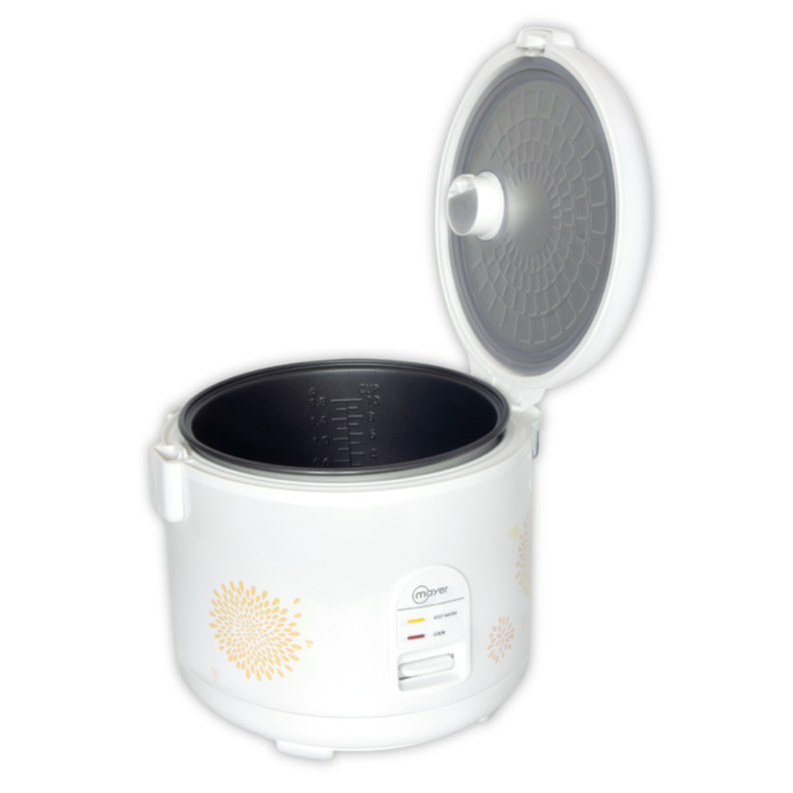 MMRC181 1.8L Electric Rice Cooker with Steamer Basket - Perfect for Home, Dorm & Office Use - Fast Cooking & Keep Warm Function