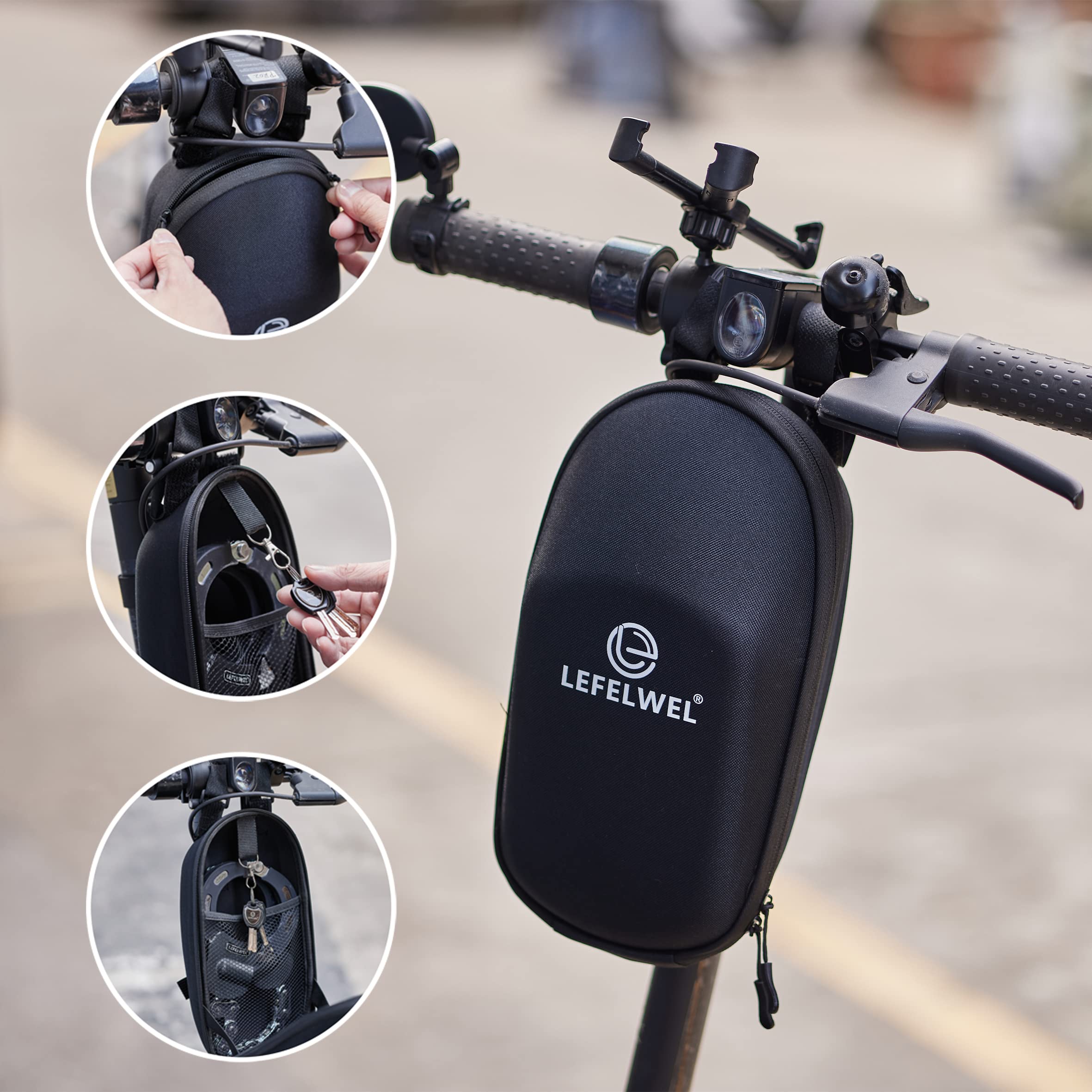 Best Anti-Theft Electric Scooter Lock - Heavy Duty Bike Chain Lock with Storage Bag | Secure Xiaomi & Segway Scooters | Perfect for Urban Commuting & Outdoor Adventures