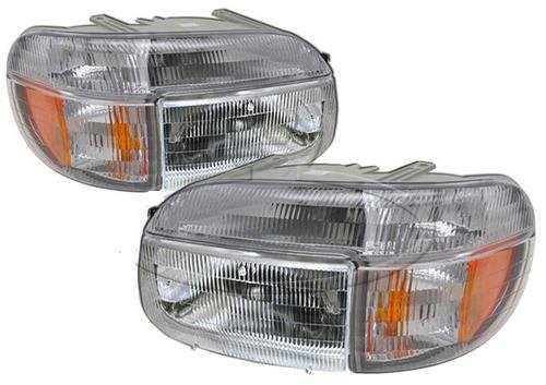Alfa See Ya Gold 2004-2006 RV Motorhome Replacement Headlights & Signal Lights Set - 4 Piece Left & Right Front Lights for Improved Visibility & Safety | Perfect for Road Trips, Camping & RV Upgrades