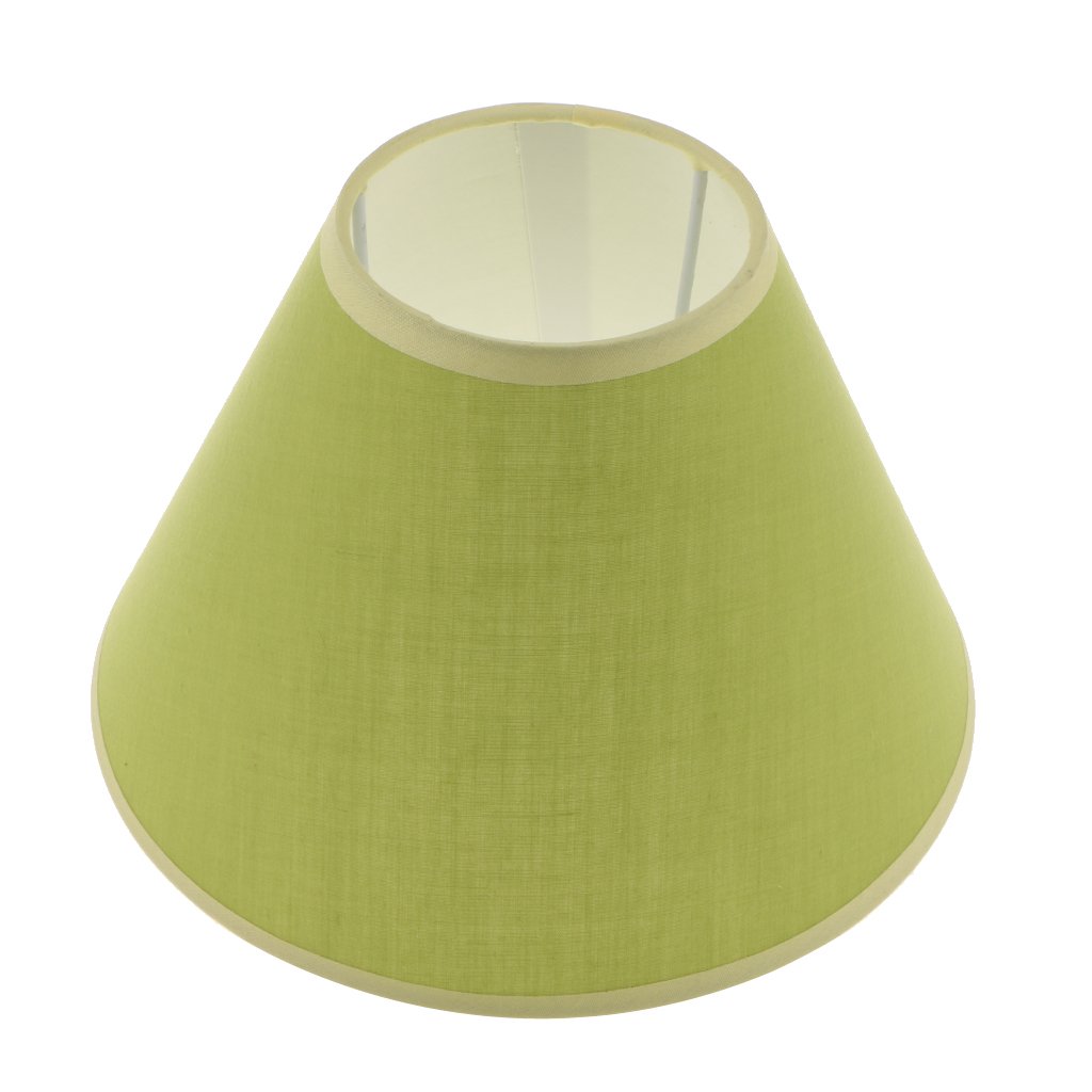 Gazechimp Green Lampshade Cover for Bedside Table & Desk Lamp - Soft Lighting for Home, Office & Reading Nook | Durable Fabric Shade for Bulbs | Perfect for Bedroom, Living Room & Study