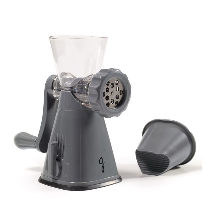 STARFRIT Manual Meat Grinder - Heavy Duty Stainless Steel Hand Crank Mincer for Ground Beef, Sausage & More - Perfect for Home Kitchen, Camping & Outdoor Cooking