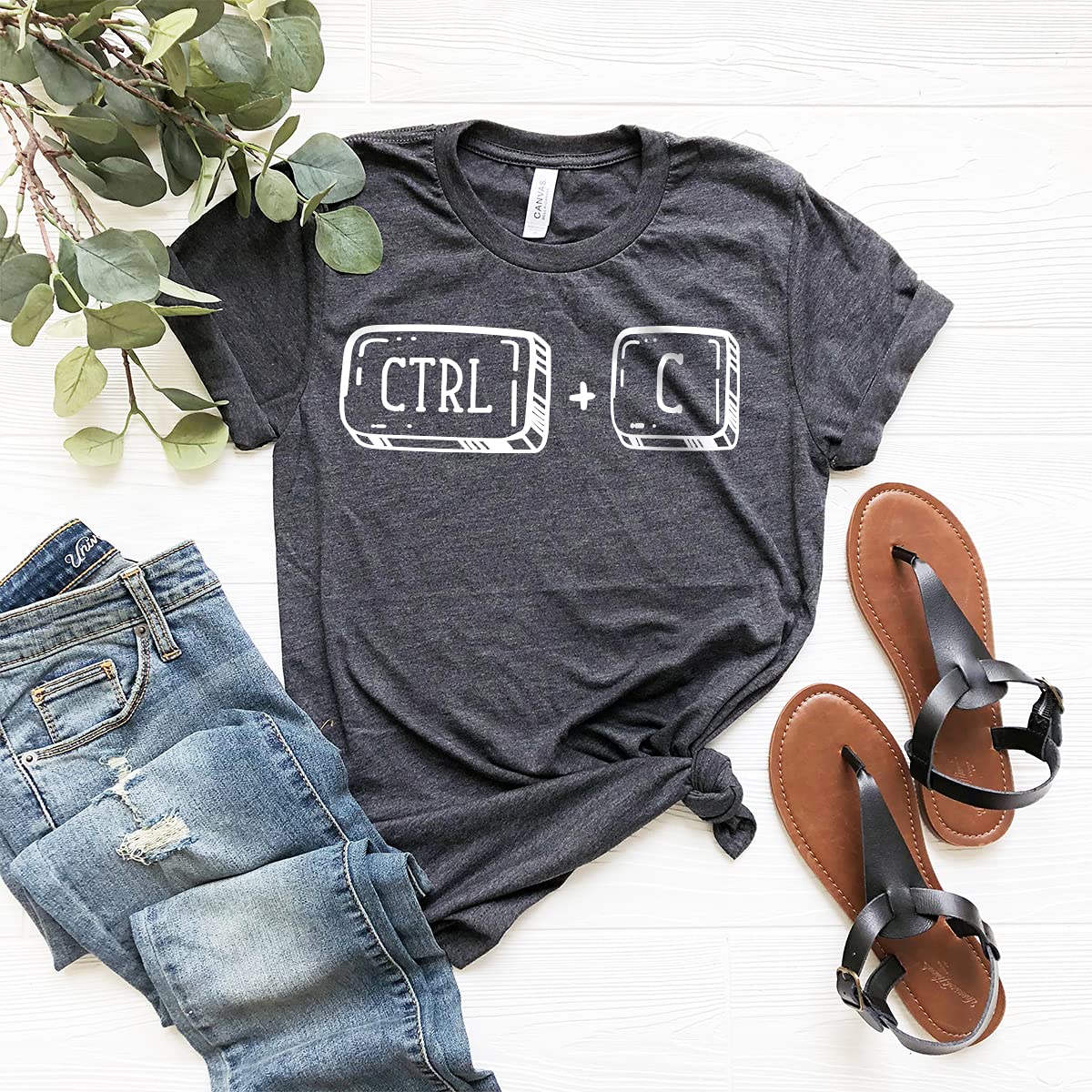 Ctrl C Ctrl V Funny Matching Family T-Shirts - Dad & Mom & Me Tees for Couples & Kids | Perfect for Family Reunions, Photo Shoots & Casual Outings