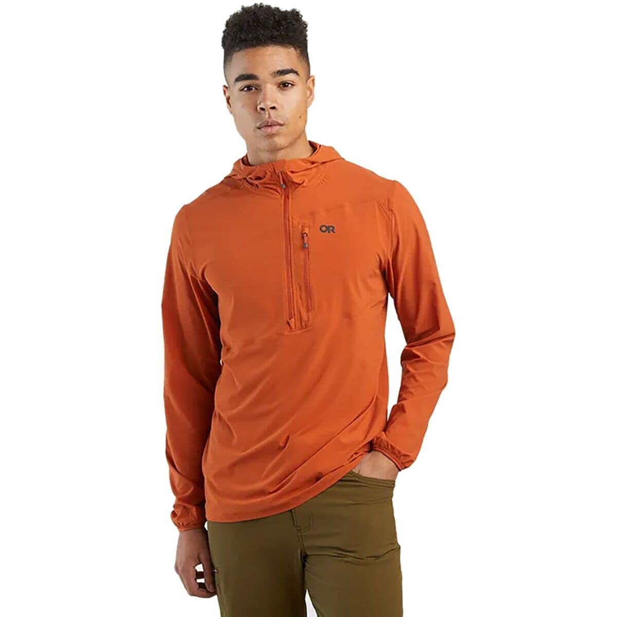 Outdoor Research Men's Astroman Sun Hoodie - UPF 50+ UV Protection, Lightweight & Breathable for Hiking, Running & Outdoor Activities