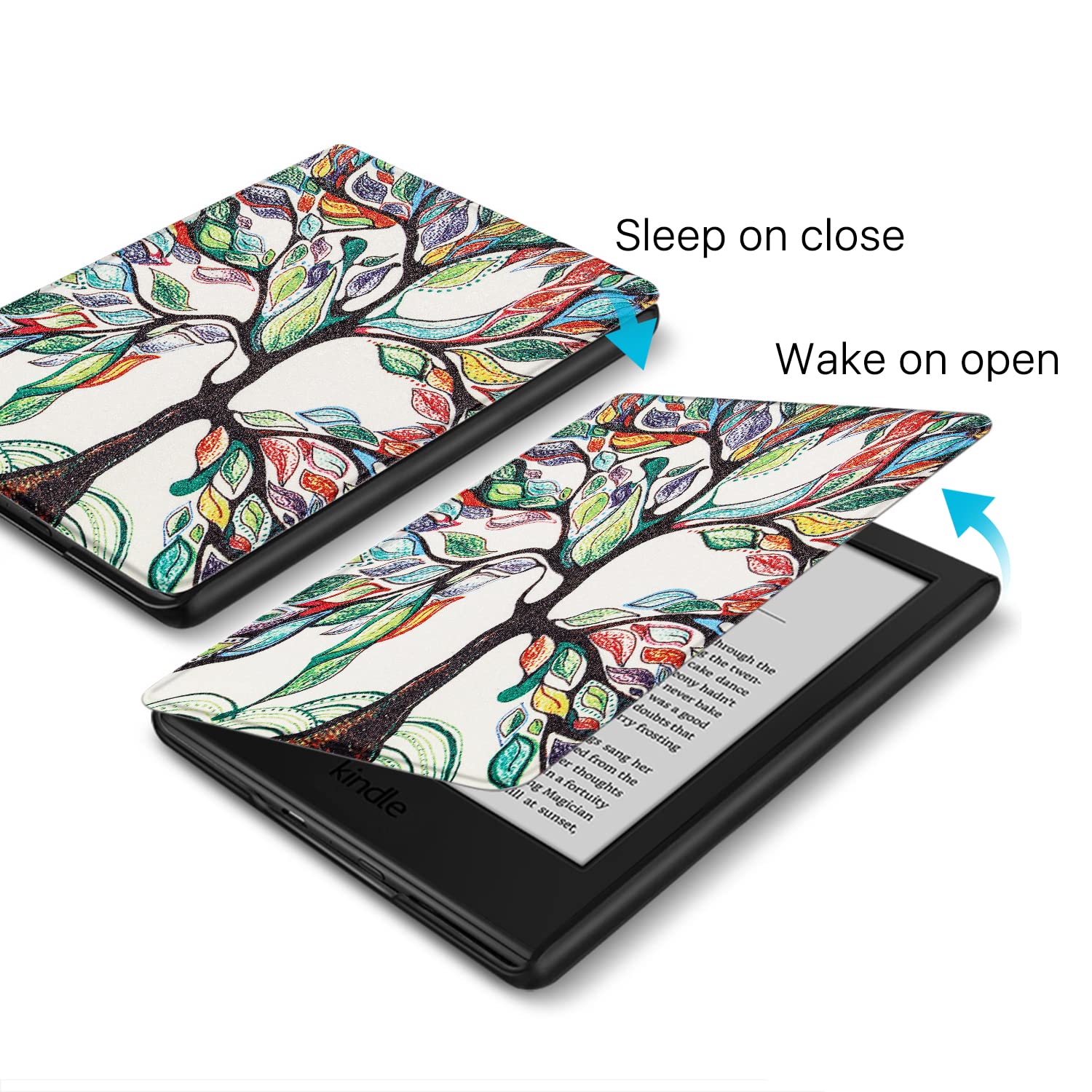 Premium Slim & Light Smart Cover Case for Kindle 10th Generation (2019) - Auto Sleep/Wake Function for 6