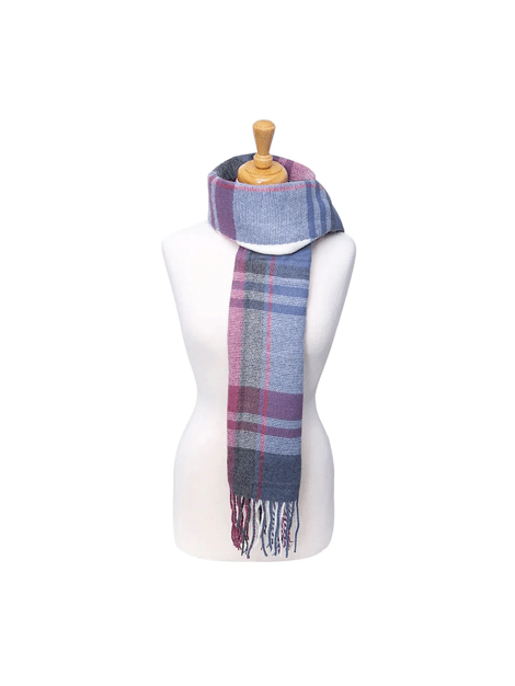 Women's Super Soft Tartan Plaid Scarf - Warm Winter Fashion Accessory for Outfits & Cold Weather
