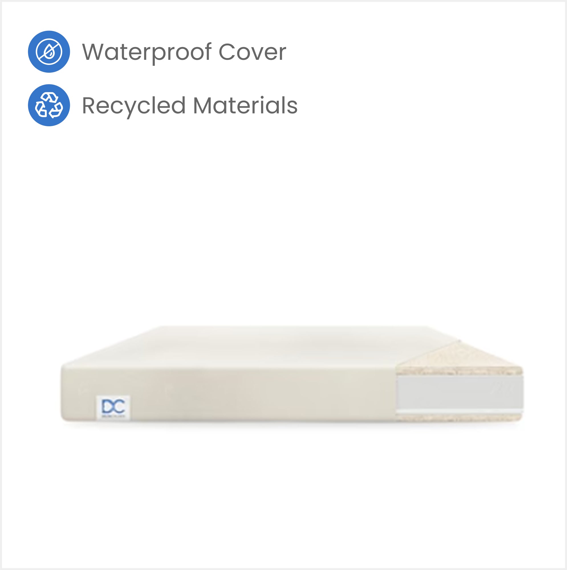 Natural Slumber Two Stage Crib and Toddler Mattress - Organic Baby Mattress for Safe Sleep | Perfect for Nursery & Toddler Bed Transition