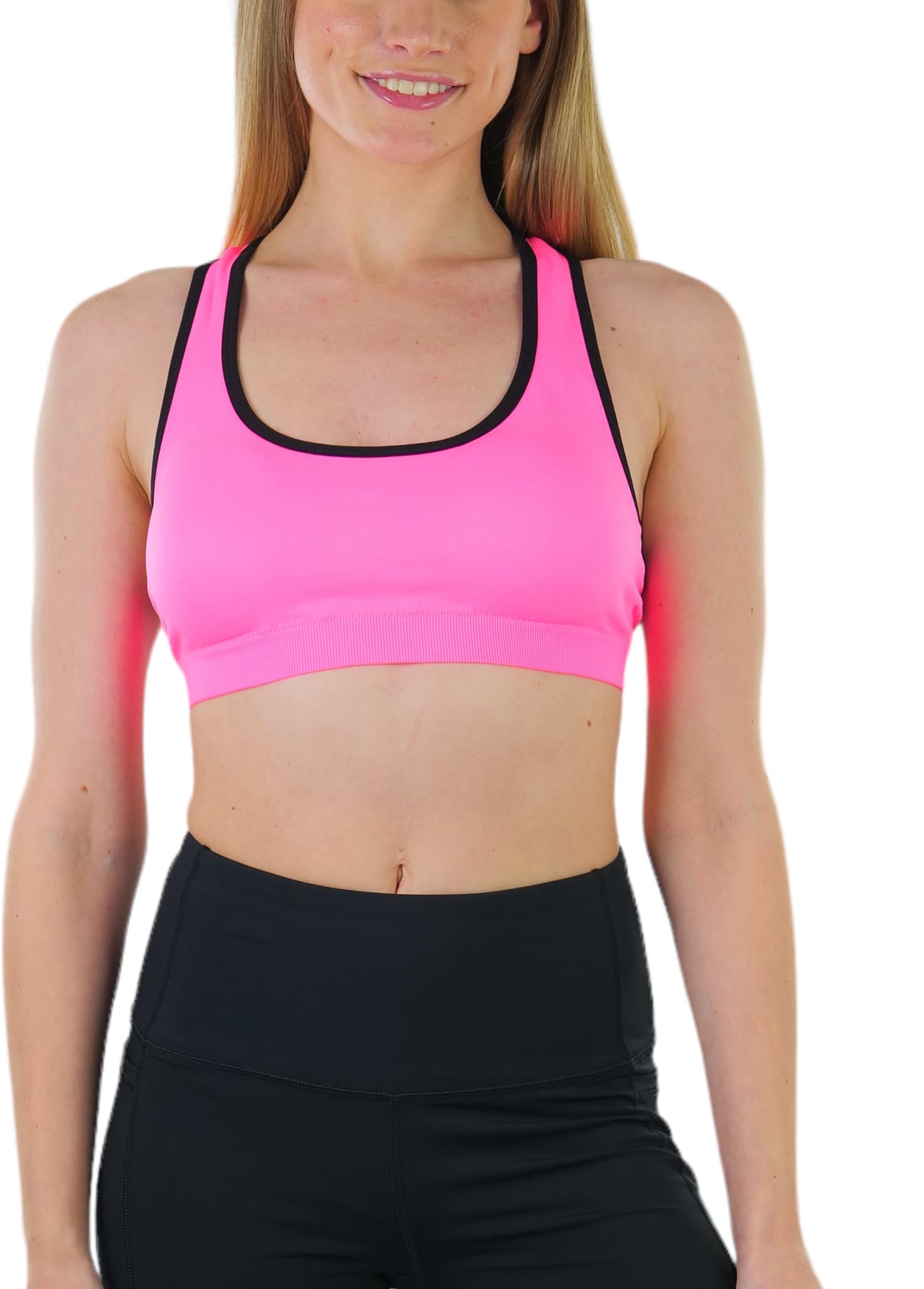 ToBeInStyle Women's Seamless Wire-Free Sports Bras & Bralettes - Supportive Comfort for Yoga, Gym & Everyday Wear