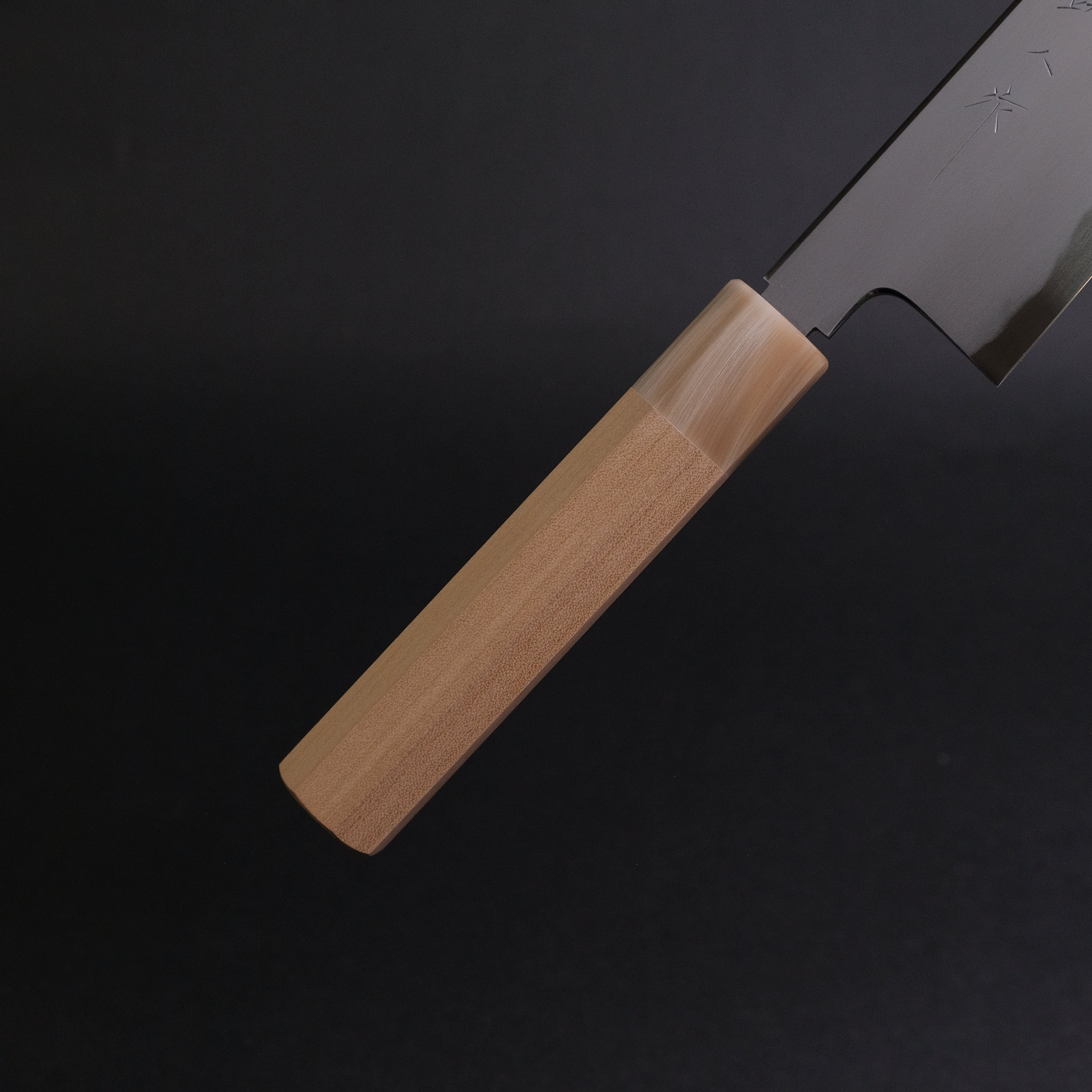 Premium Tetsujin Blue #2 Kasumi Gyuto 240mm Japanese Chef Knife with Ho Wood Handle - Perfect for Sushi, Meat Slicing & Professional Kitchen Use