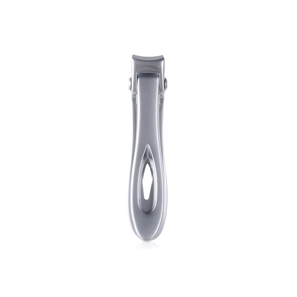 Premium Stainless Steel Toenail Clippers - Anti-Slip Design for Safe & Precise Trimming - Professional Manicure Pedicure Tool for Home & Travel (Silver, Large Size) - Perfect for Elderly Care & Diabetic Foot Care