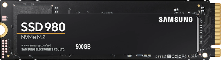 Samsung 980 500GB PCIe 3.0 NVMe M.2 SSD - High Speed Gaming SSD for PC & Laptop - Upgrade from 128GB SSD - Perfect for Gaming, Video Editing & Fast Boot Times