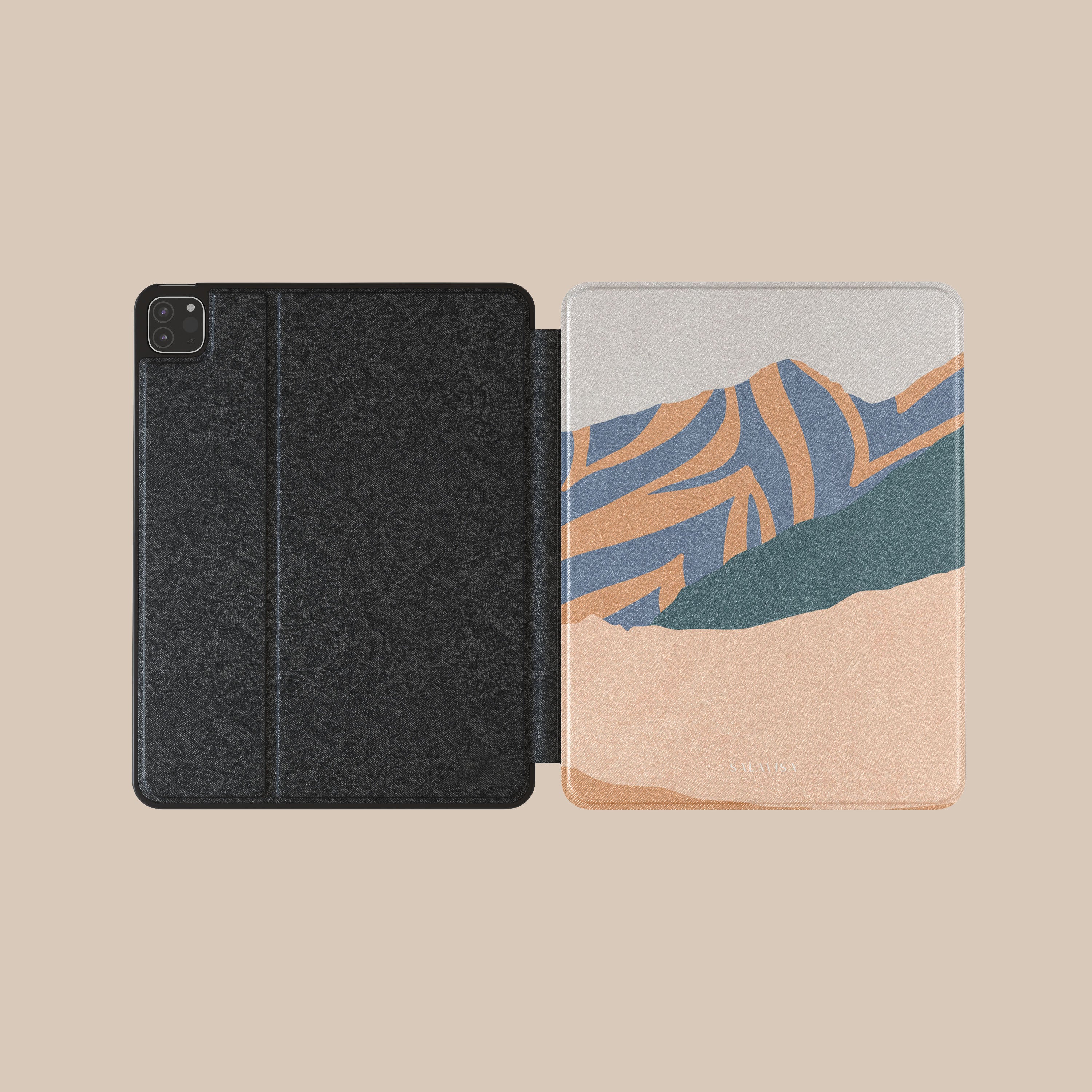 Premium Beige iPad Case - Slim & Protective Cover for iPad Air/Pro - Perfect for Work, Travel & Home Use