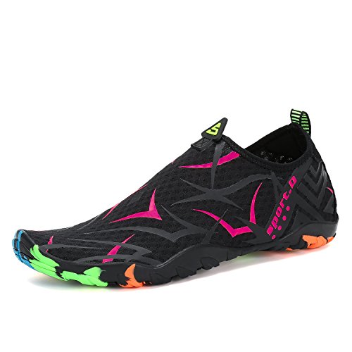 Mishansha Men's & Women's Quick Dry Water Shoes - Barefoot Aqua Shoes for Swimming, Diving, Surfing, Pool, Beach Walking & Yoga | Lightweight & Comfortable for Water Sports & Outdoor Activities