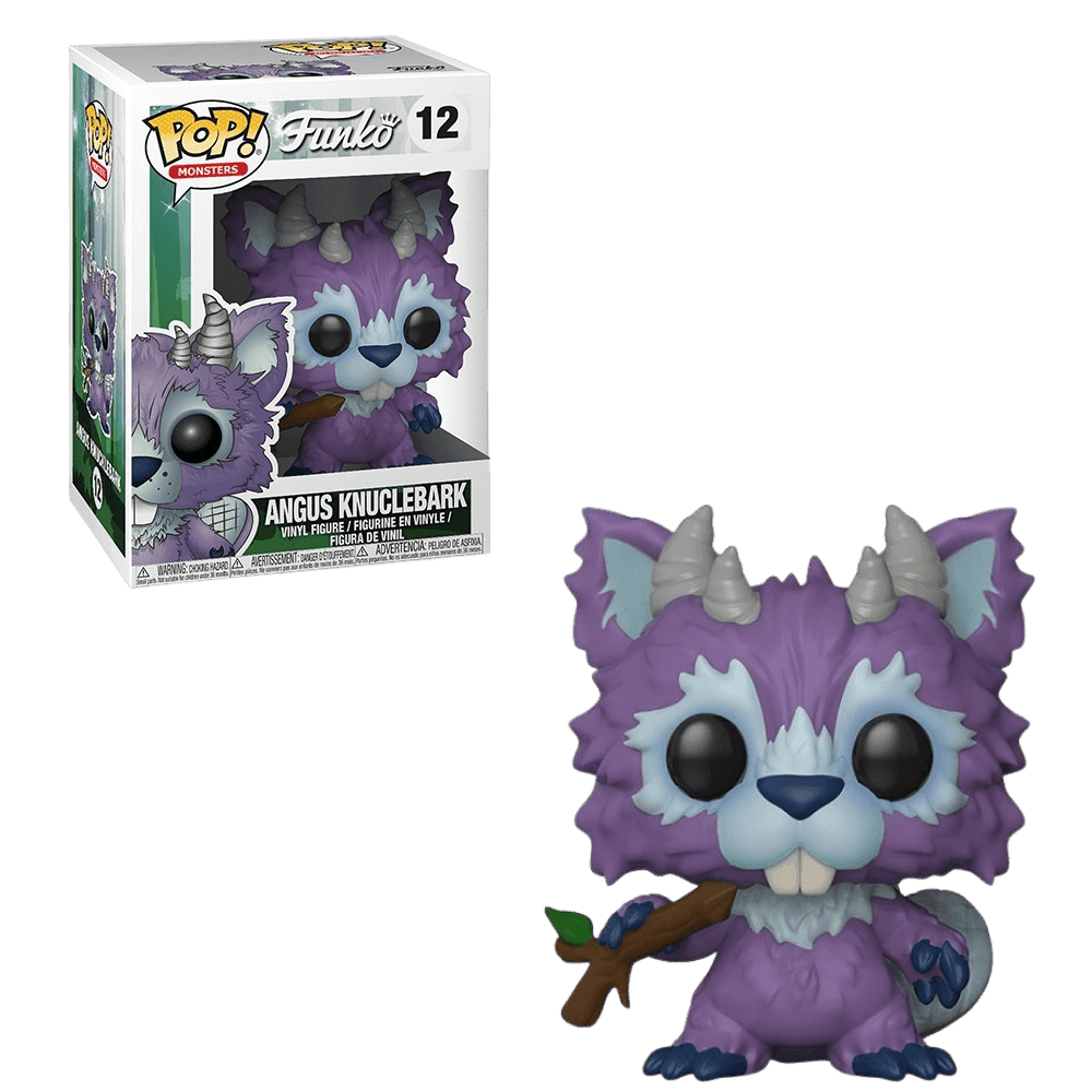 Funko Pop! Vinyl Figure - Angus Knucklebark #12 | Collectible Toy for Gamers & Fantasy Fans | Perfect for Display, Gifts & Pop Culture Collections