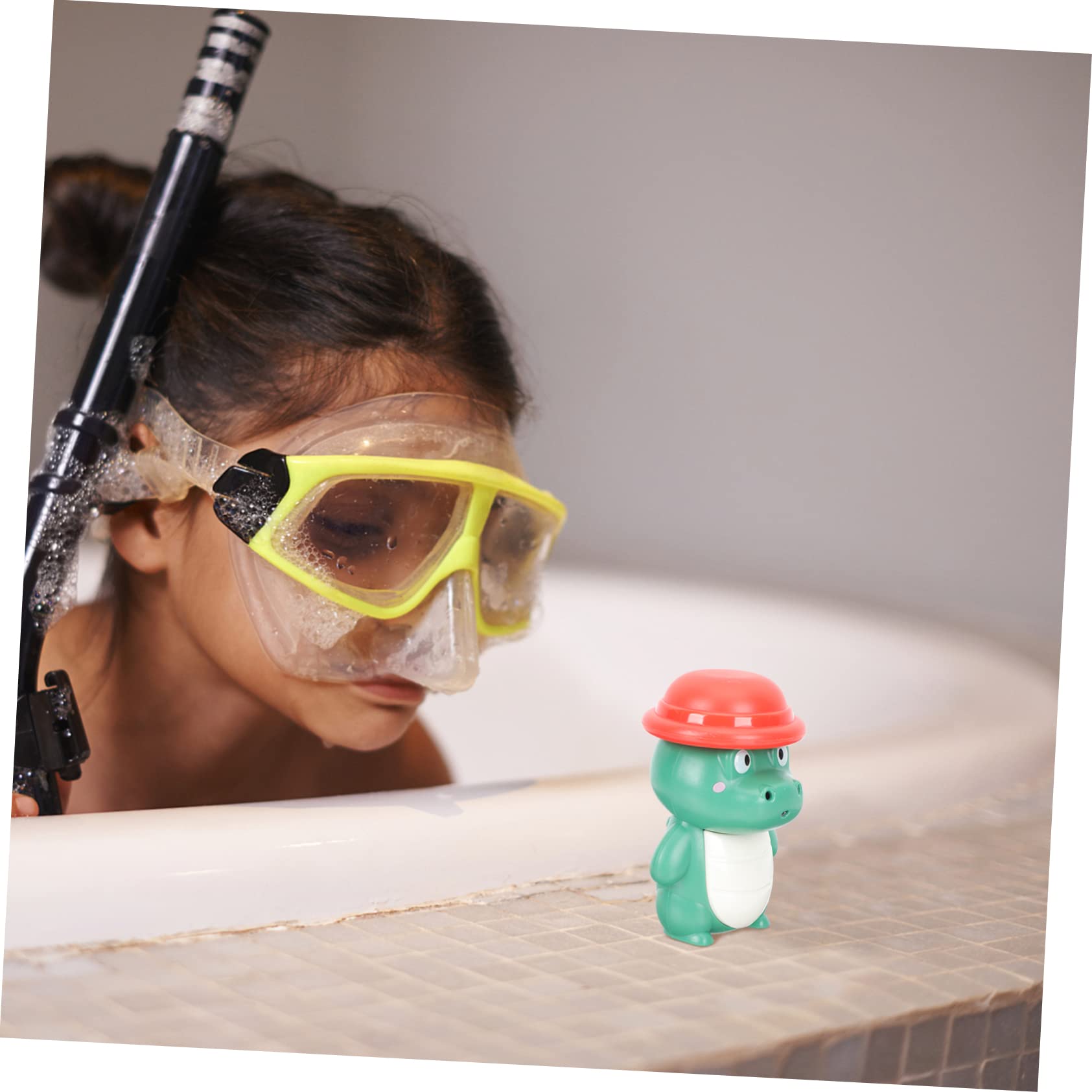Vaguelly 8-Piece Wind-Up Bath Toy Set - Cute Swimming Animal Bath Toys for Kids, Floating Water Play Toys for Bathtub Fun | Perfect Toddler Bath Time Entertainment & Sensory Water Play