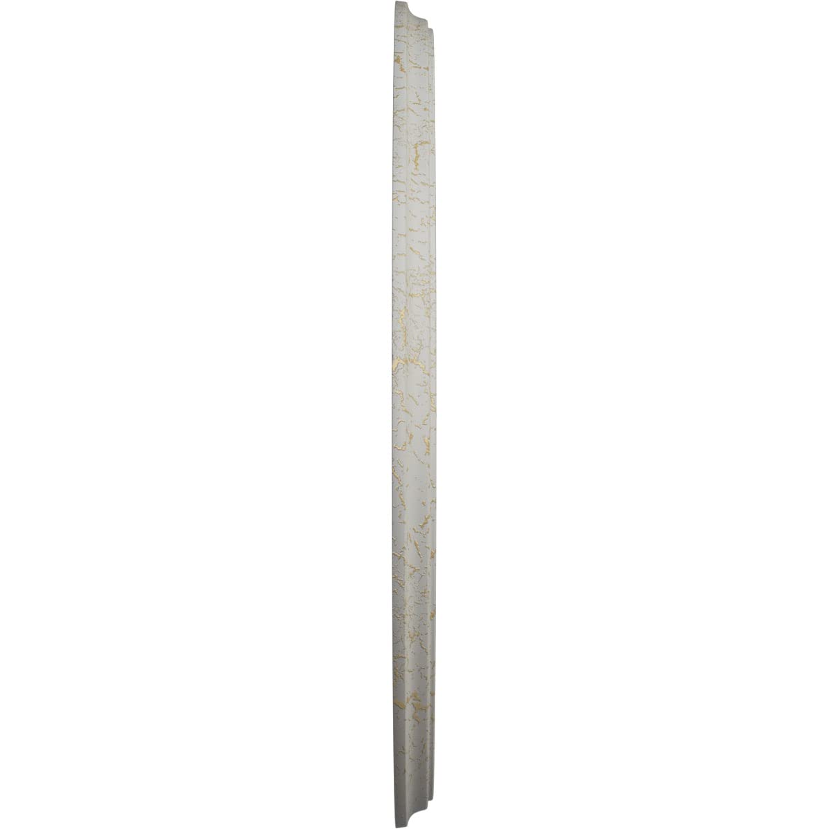 Ekena Millwork CM42SKPCC 42-inch Hand-Painted Ceiling Medallion - Crackle Cream Finish, Fits 9