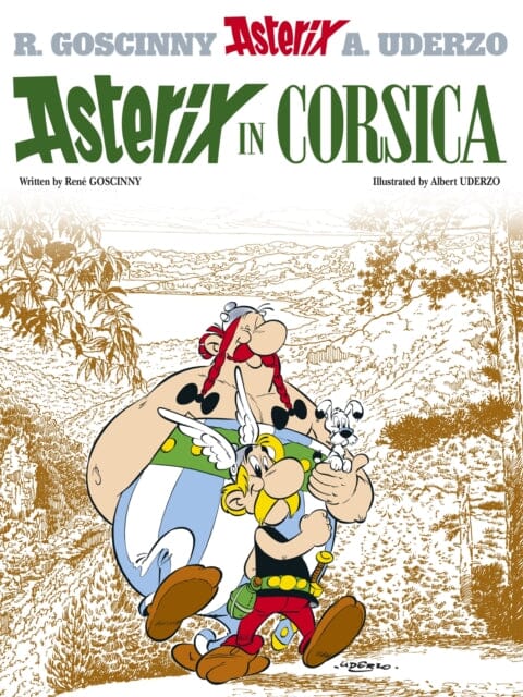 Asterix in Corsica: Album 20 by Rene Goscinny | Classic Comic Book Adventure | Perfect for Collectors & Comic Lovers