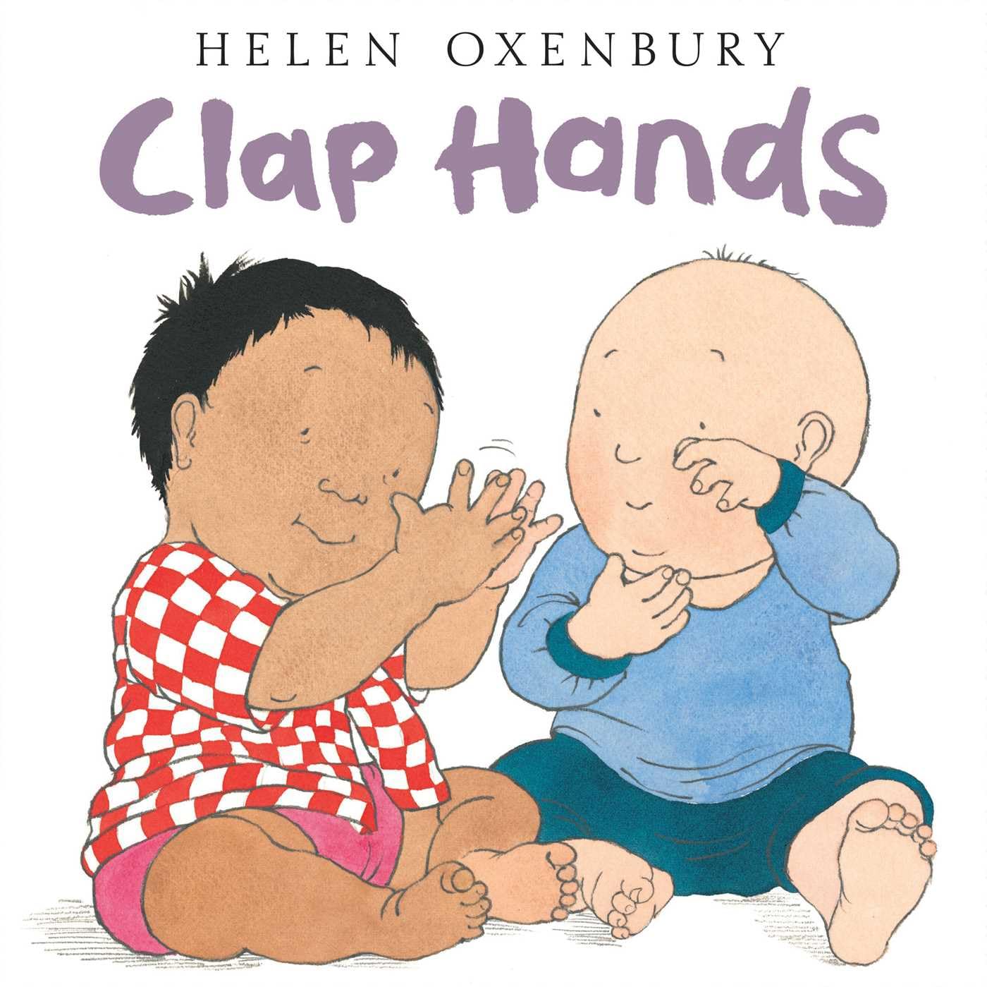 Clap Hands Board Book - Interactive Baby Toy for Playtime