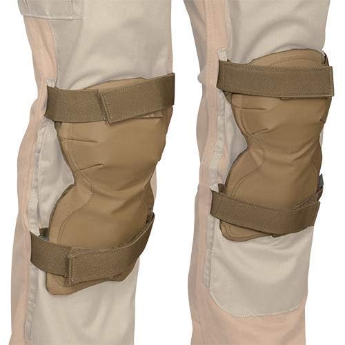 Atlas 46 24/7 Comfort-Tuff Knee Pads - Heavy Duty Work Knee Protection (Coyote, Small) - Ideal for Construction, Carpentry, and DIY Projects