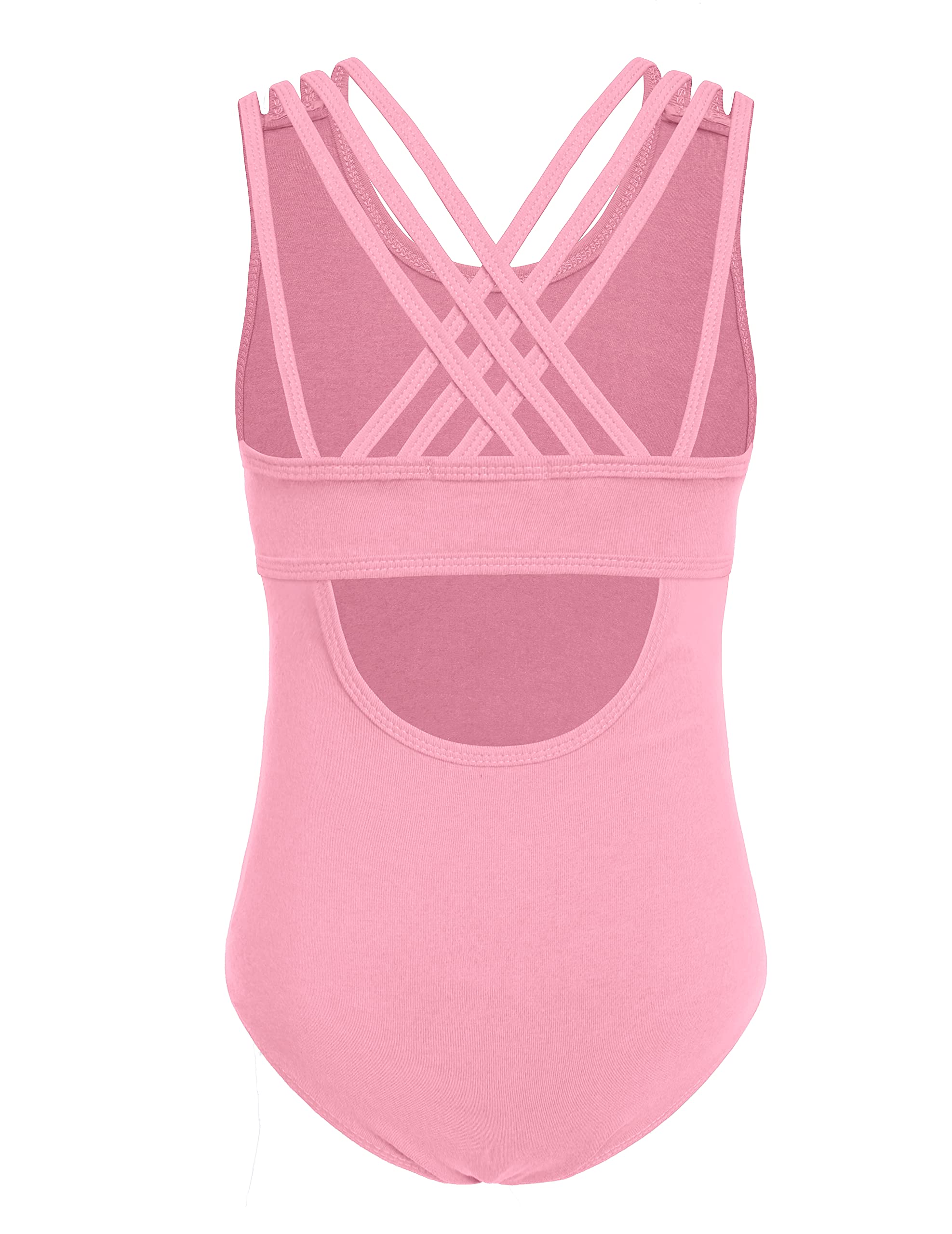 Zaclotre Girls Ballet Leotard with Straps & Hollow Back - Dancewear for Ballet, Gymnastics & Performance - Perfect for Recitals, Classes & Competitions