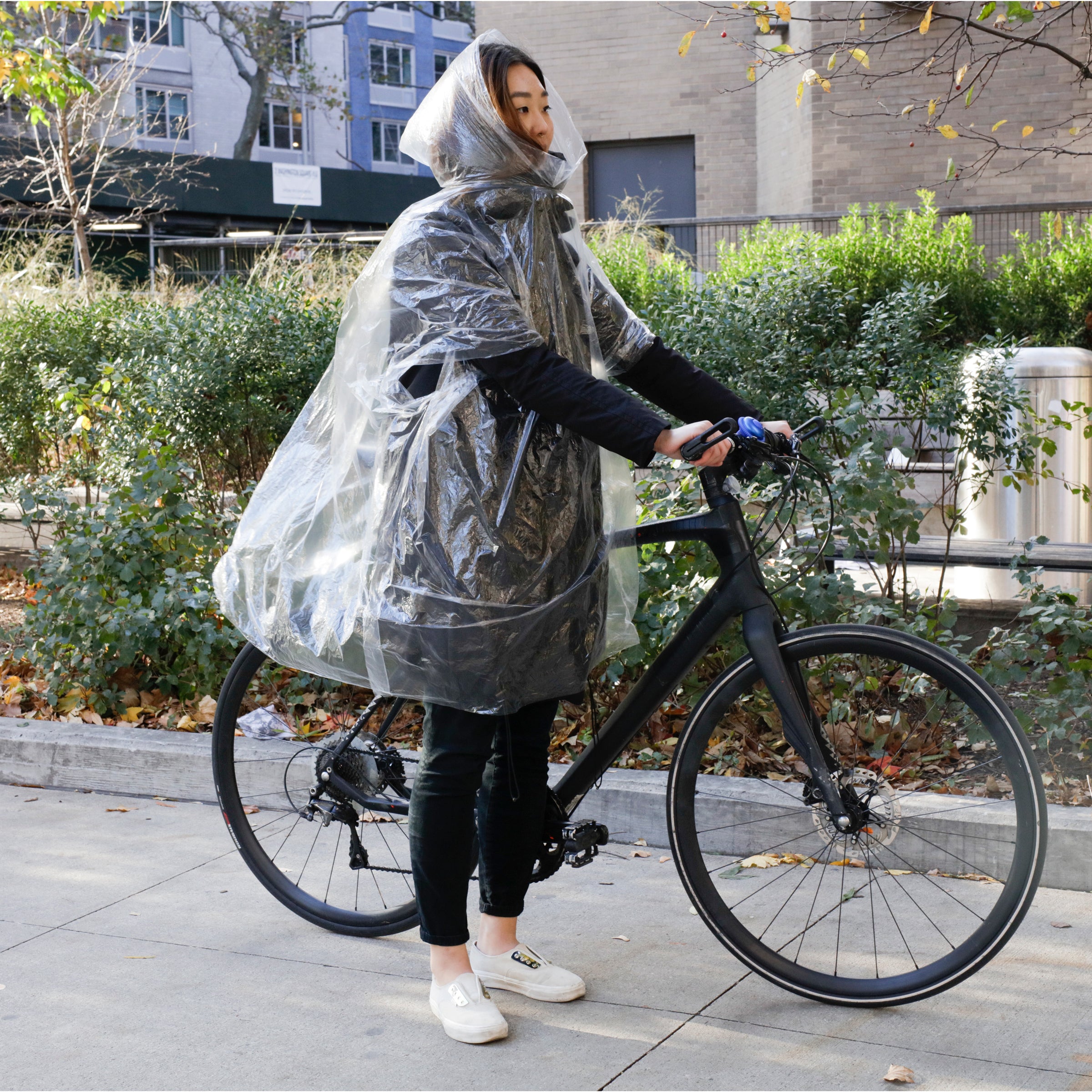 Emergency Rain Poncho - Lightweight Waterproof Reusable Hooded Raincoat for Outdoor Hiking, Camping & Travel - Packable Rain Gear for Adults & Kids