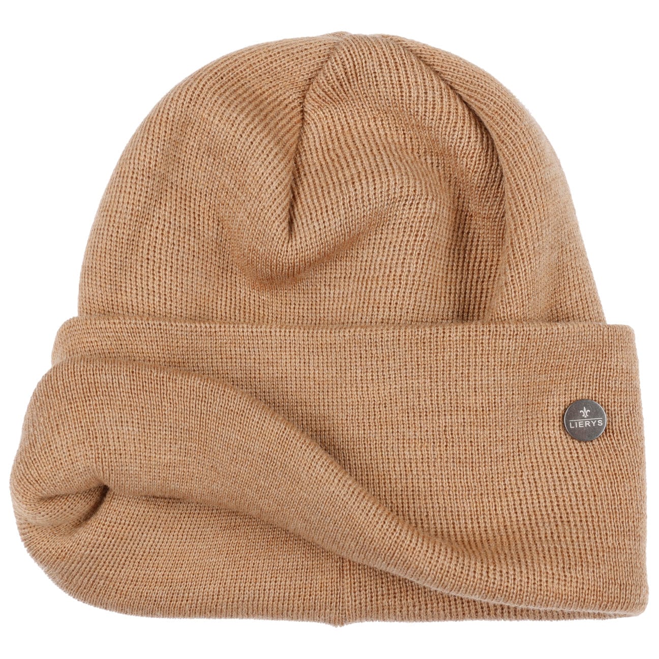 Lierys Merino Wool Fine Knit Docker Hat - Warm & Soft Winter Beanie for Men & Women - Perfect for Outdoor Activities, Hiking, and Cold Weather