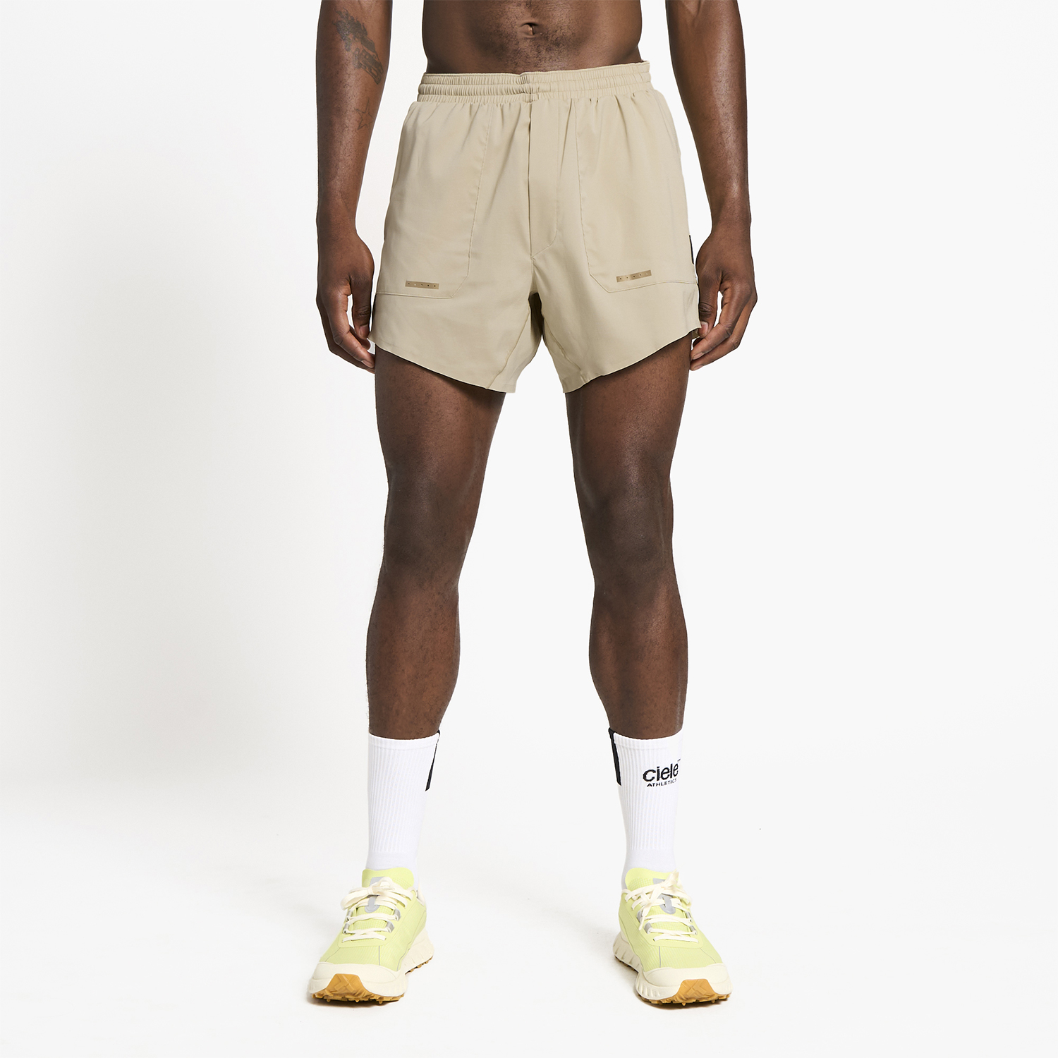 Ciele Men's AT Short 5 Brief - Lightweight Running Shorts for Men, Quick-Dry Athletic Workout Shorts with Liner - Perfect for Gym, Jogging & Outdoor Activities