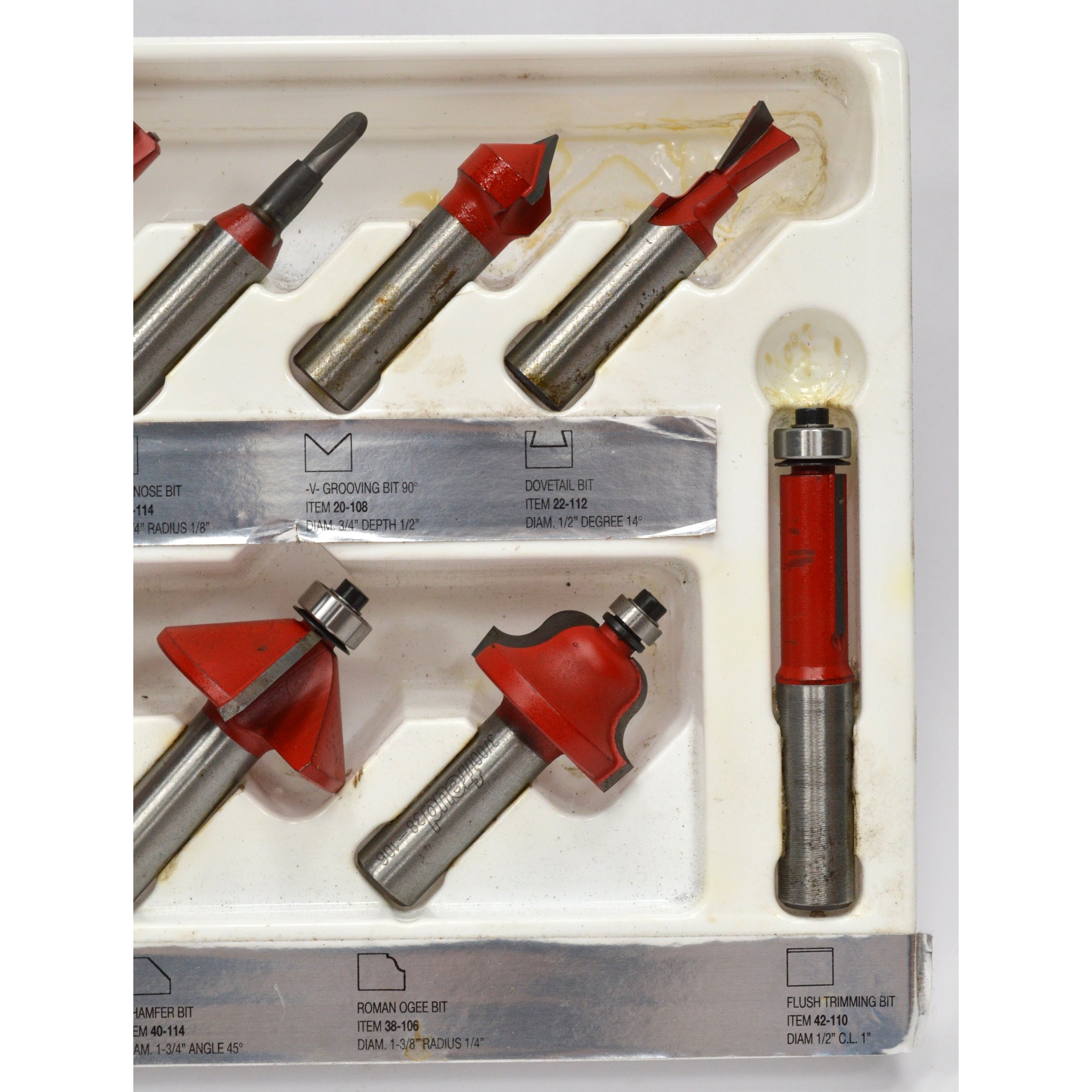 FREUD Premium Woodworking Router Bit Set #91-100 with 13 Specialty Bits & Storage Box – Perfect for DIY Projects, Cabinet Making, and Professional Woodworking