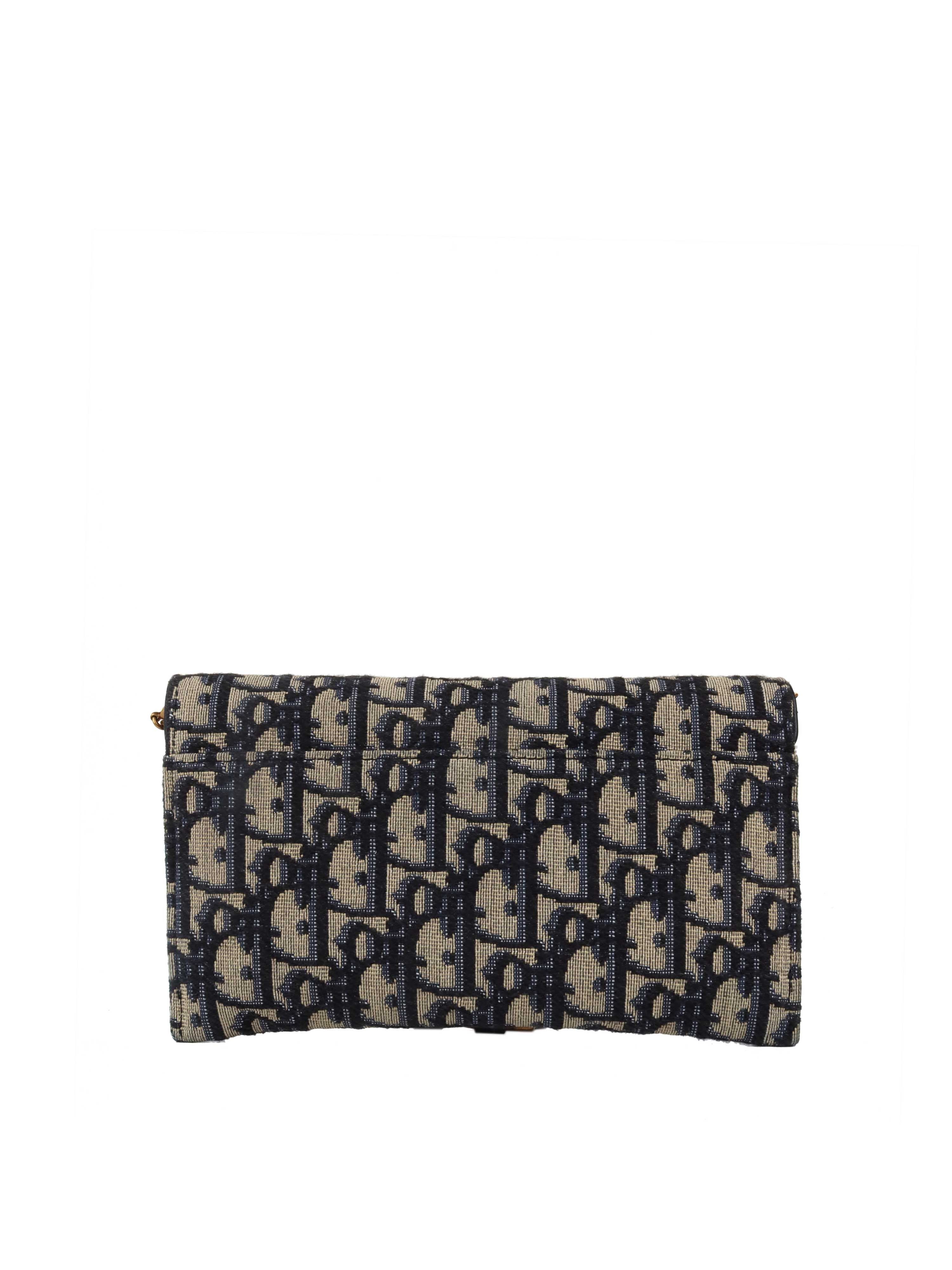 Dior Long Saddle Wallet on Chain - Stylish Crossbody Bag for Women | Perfect for Evening Out, Party & Daily Use