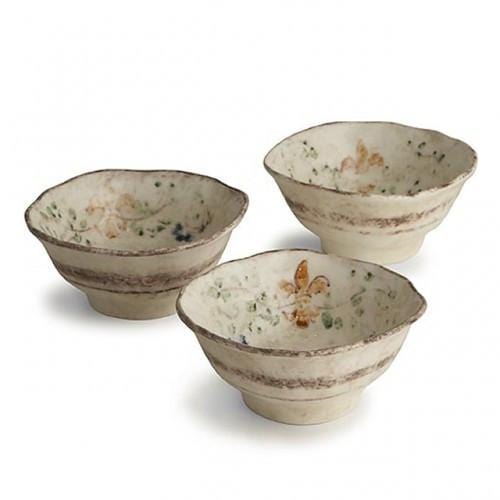 Arte Italica Medici Ceramic Dipping Bowl - Elegant Handcrafted Italian Appetizer Dish for Olive Oil, Sauces & Dips | Perfect for Entertaining, Dinner Parties & Gourmet Dining