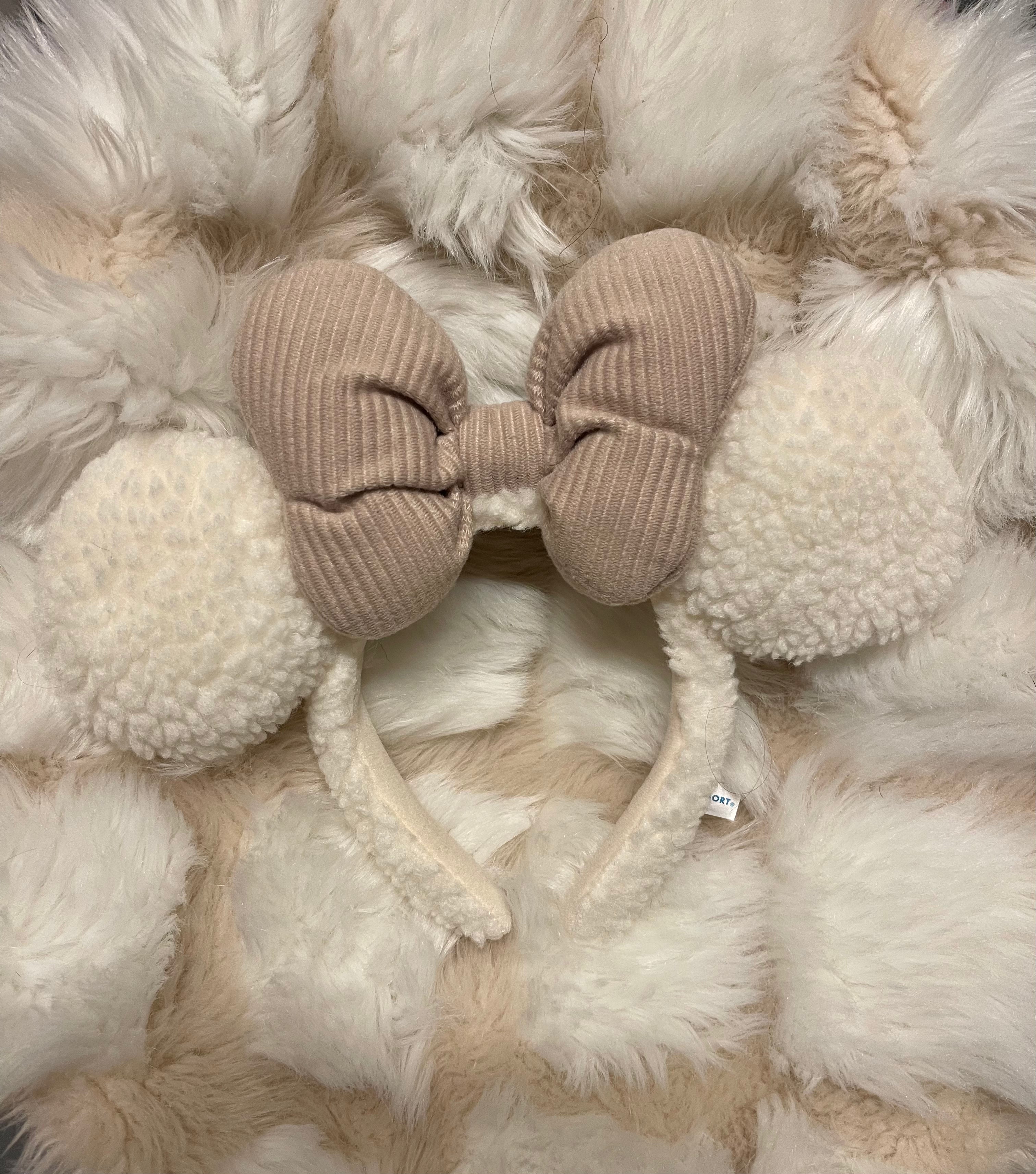 Vintage Tokyo Disney Sherpa Headband - Rare Collectible for Disney Fans | Perfect for Cosplay, Theme Parks & Gifts