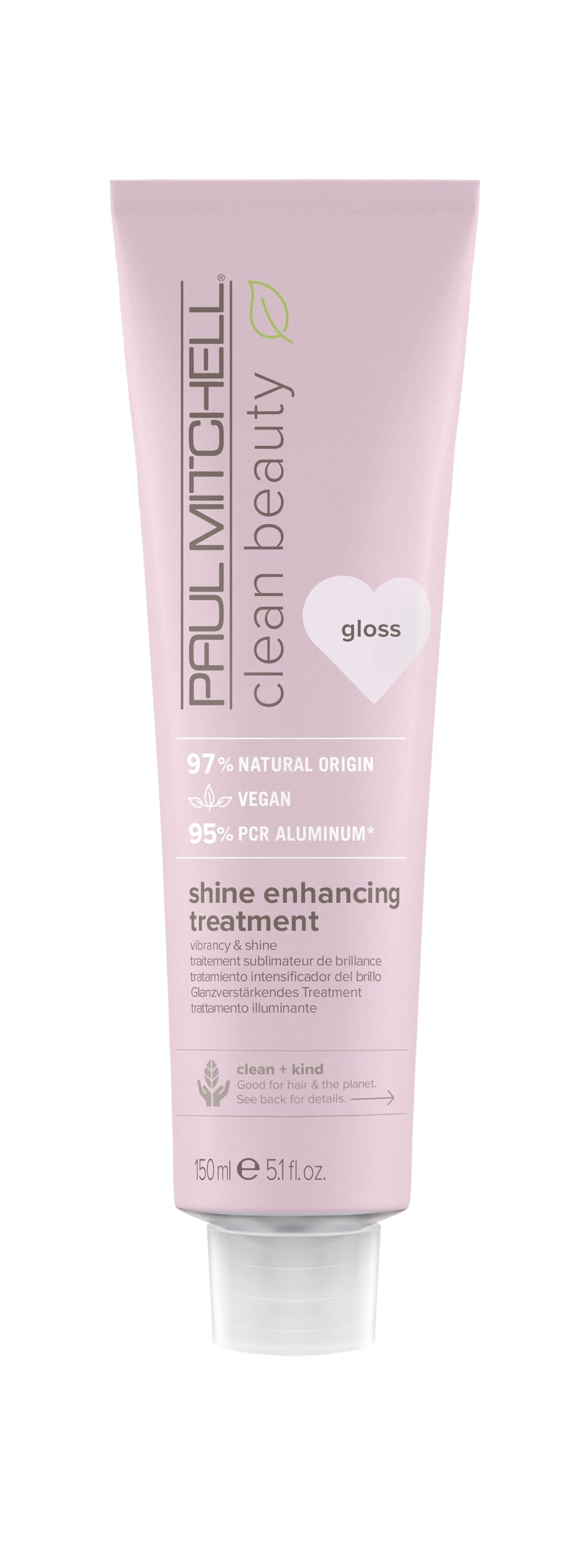 Paul Mitchell Clean Beauty Color-Depositing Treatment - Vegan Hair Mask for Refreshing & Protecting Color-Treated Hair - Sulfate-Free & Cruelty-Free for Salon-Quality Results at Home | Perfect for Brunettes, Blondes & Color-Faded Hair