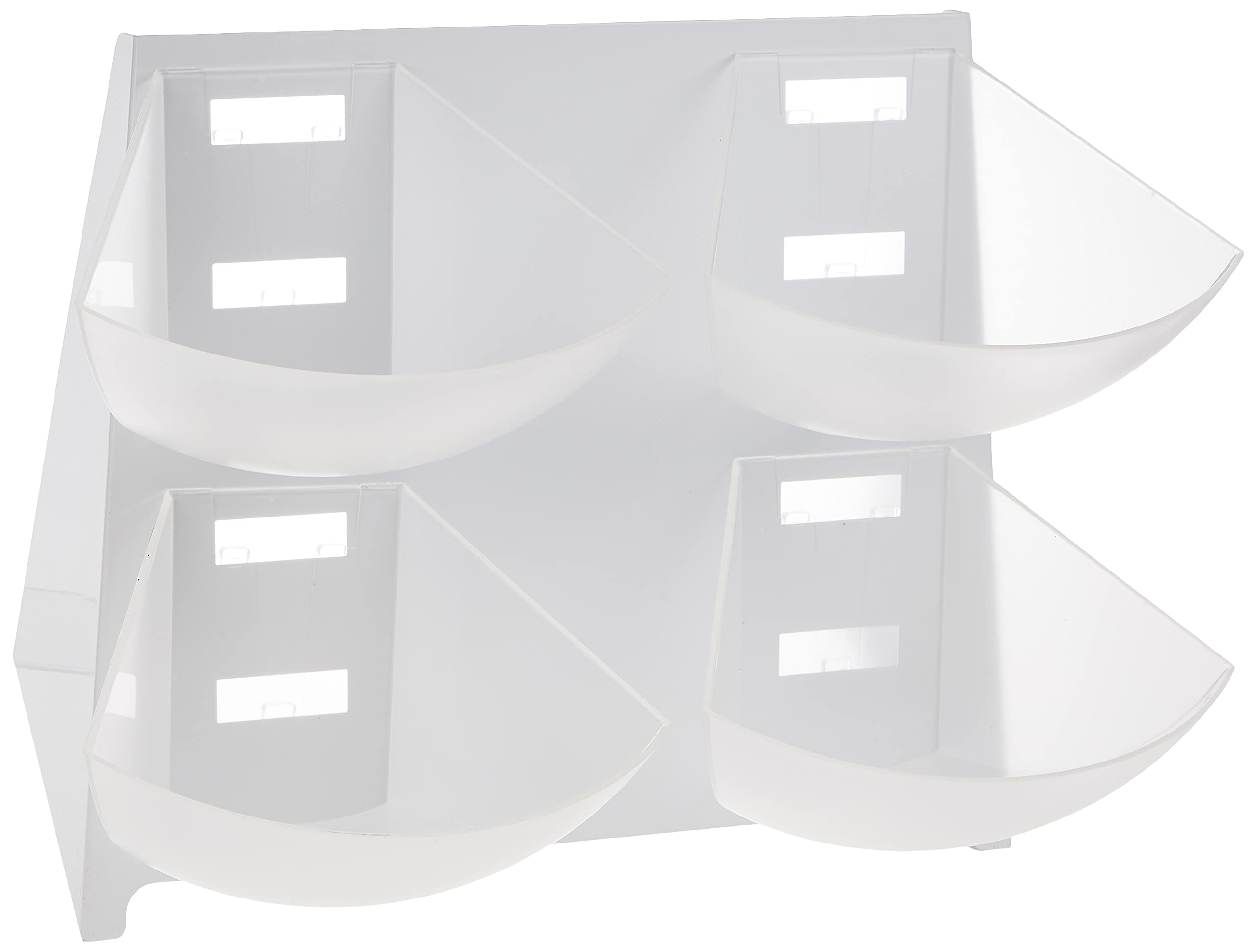 Premium Stainless Steel Coffee & Condiment Organizer Caddy - 15.5
