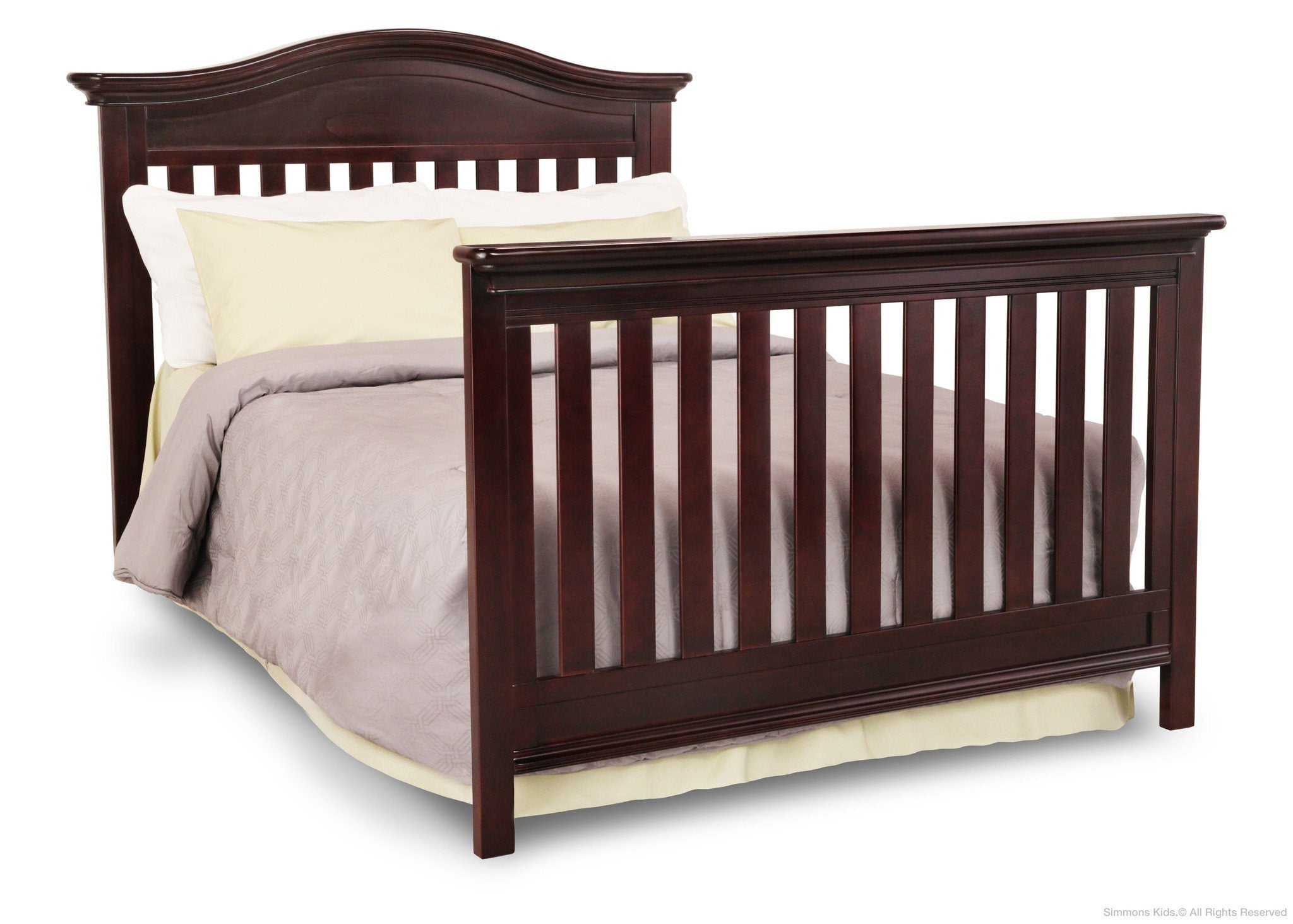 Augusta Crib 'N' More - Convertible Baby Crib with Mattress, 3-in-1 Toddler Bed & Daybed | Nursery Furniture for Boys & Girls | Perfect for Small Spaces & Growing Families