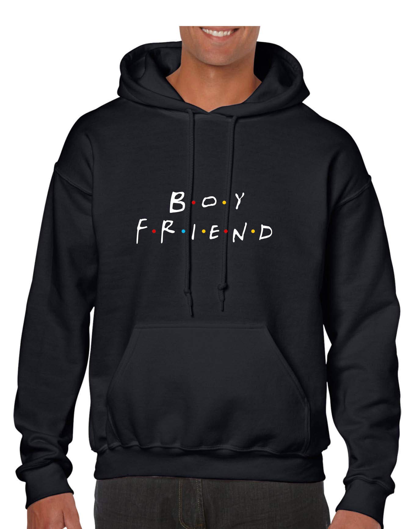 ALLNTRENDS Matching Couple Hoodies for Girlfriend & Boyfriend - Cute Love Gifts, Couples Outfits for Valentine's Day, Anniversary & Romantic Dates