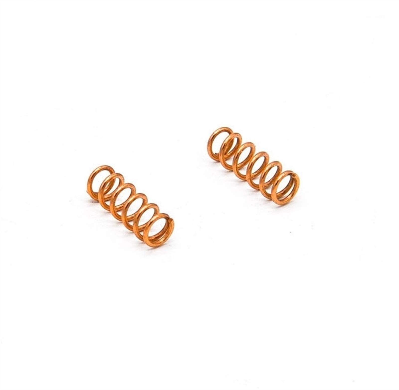 10pcs Pure Copper Springs for Car Heating Plugs & Electrical Accessories - Durable, High Conductivity for Automotive & DIY Projects
