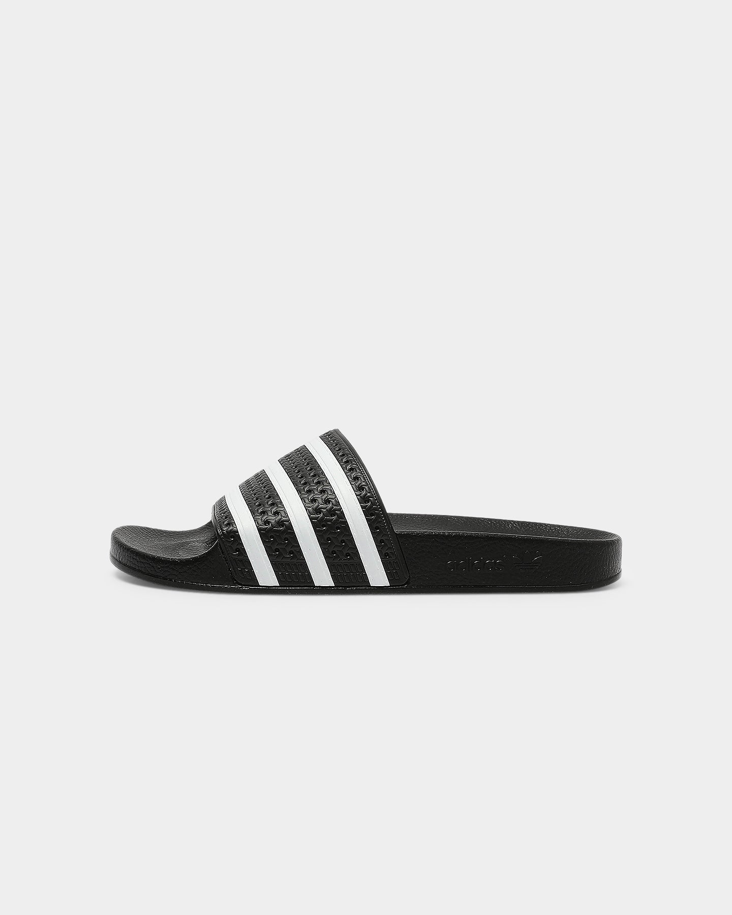 Adidas Originals Adilette Slide Sandals - Black & White Comfort Slides for Men & Women - Perfect for Pool, Beach, Gym & Lounge Wear