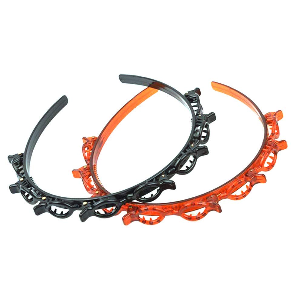 Ubersweet® Premium Hair Styling Headband - Non-Slip Hair Hoop & Braid Tool for Women & Girls | Perfect for Workouts, Yoga, and Everyday Hairstyles