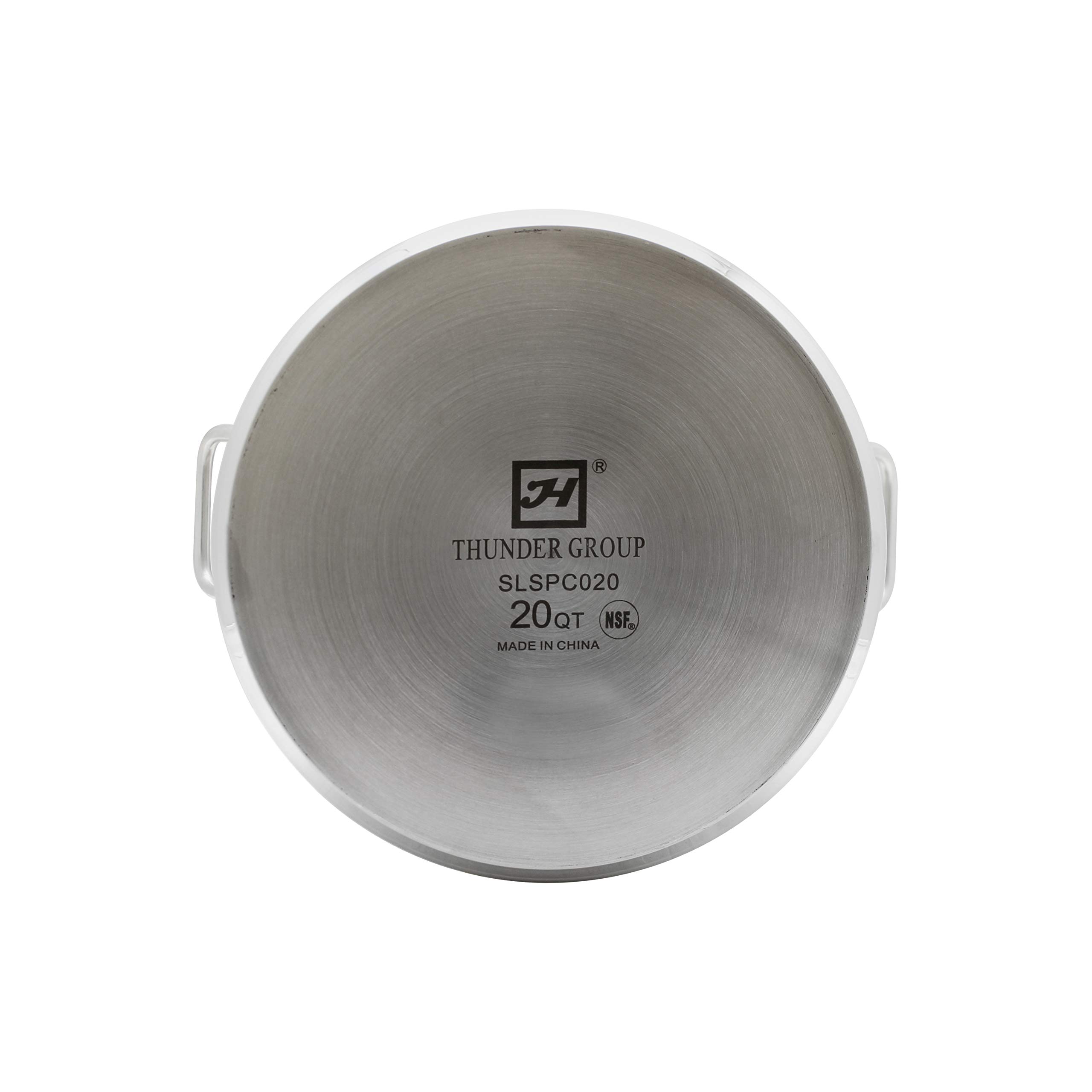 Thunder Group 20-Quart Stainless Steel Pasta Cooker - Commercial Kitchen Pasta Pot for Restaurants, Catering & Large Family Gatherings