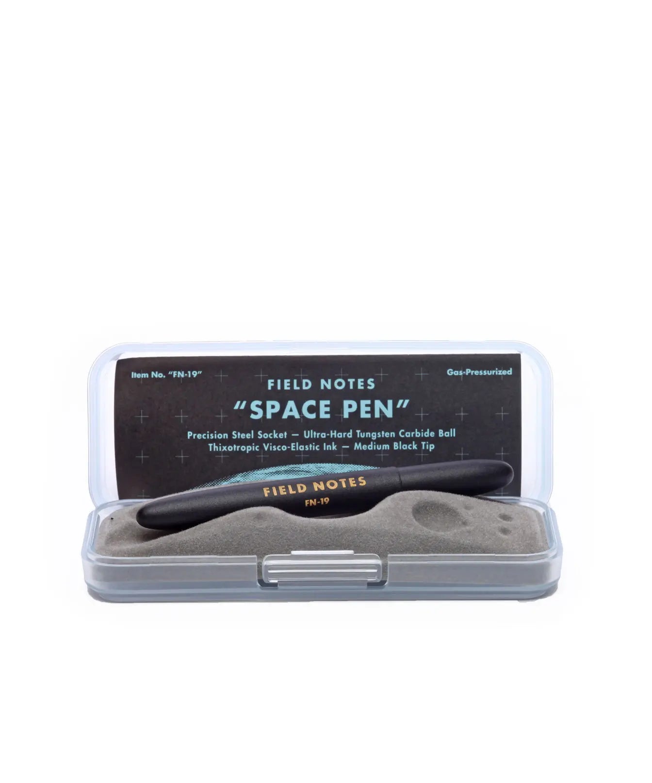Field Notes Space Pen - Stainless Steel Ballpoint Pen with Pressurized Ink for Writing in Any Condition - Perfect for Outdoor Adventures, Travel & Everyday Use