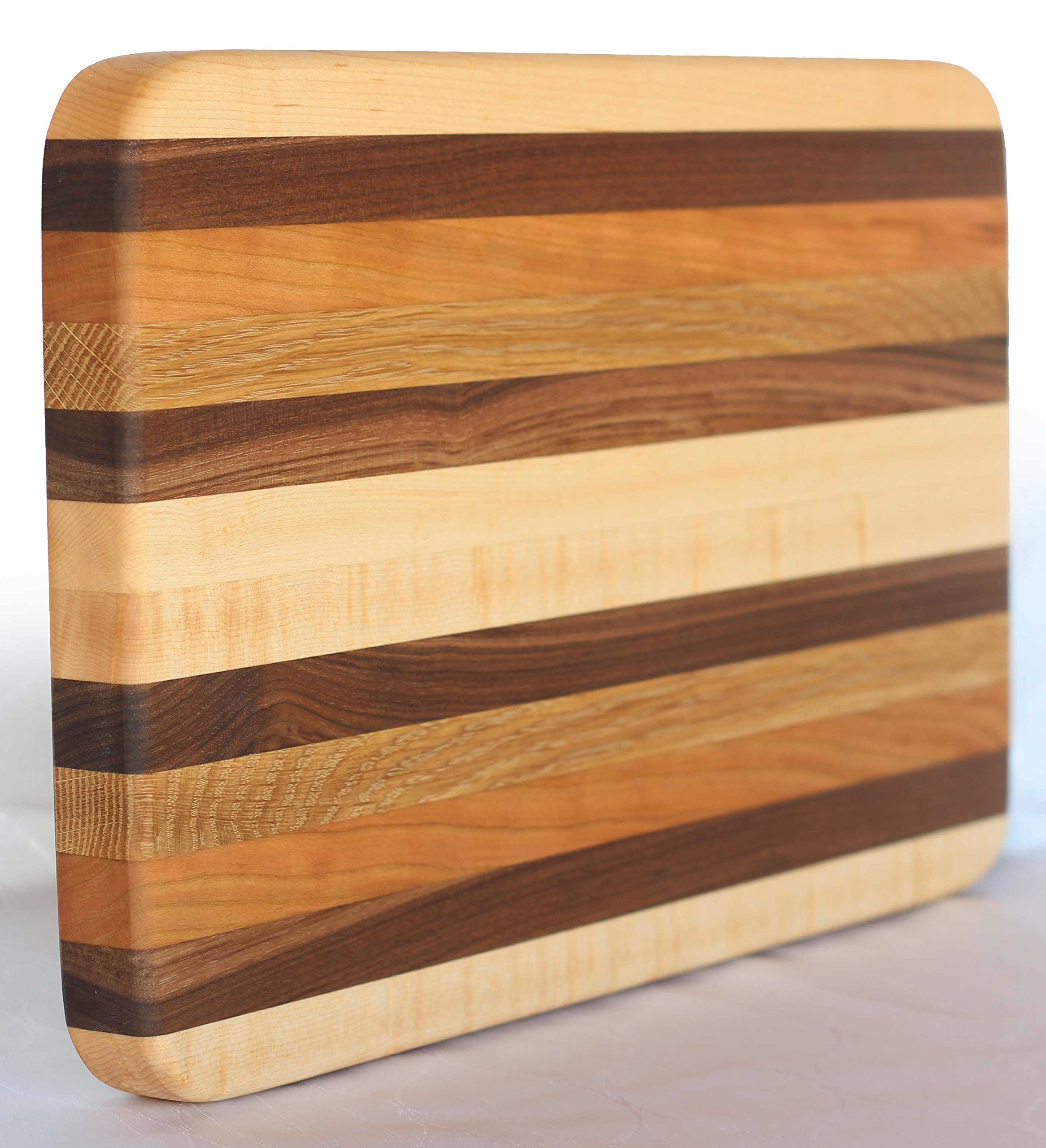 Premium Handmade Wood Cutting Board with Oil - 10