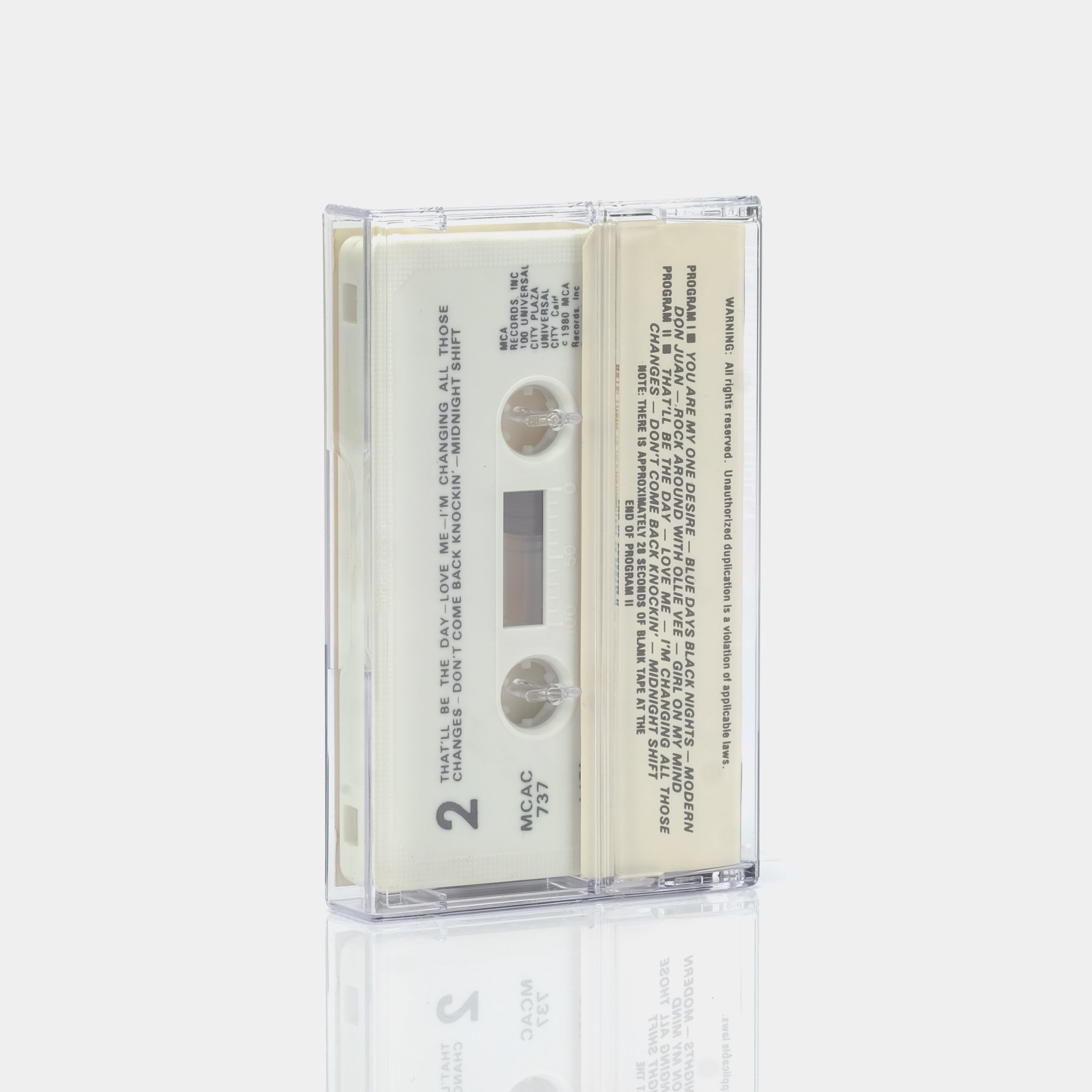 Buddy Holly - The Great Buddy Holly Cassette Tape | Vintage Music Collection | Perfect for Car Rides & Retro Music Lovers