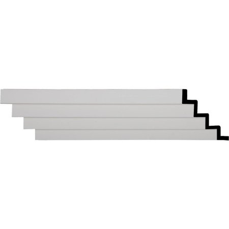 Eris Step Crown Moulding - Premium Decorative Trim for Ceiling & Wall - Perfect for Home Renovation & Interior Design Projects