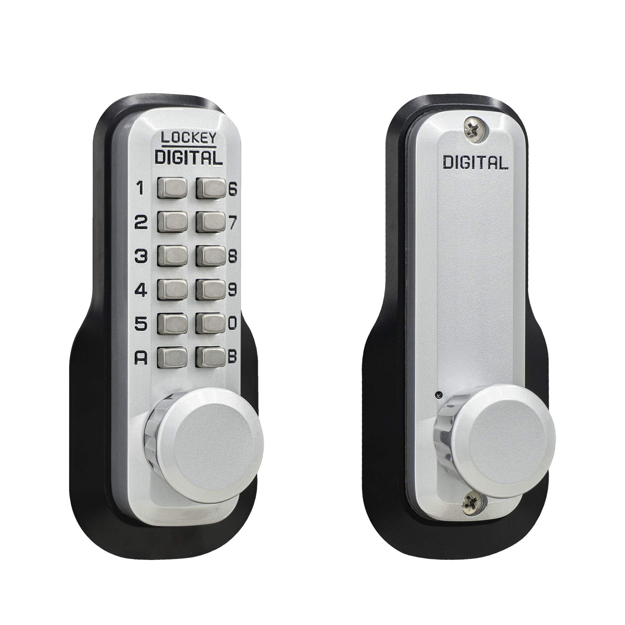 M230MG Mechanical Keyless Spring Latch - Heavy Duty Door Latch for Sheds, Barns, Gates & Outdoor Security | Rust-Resistant Metal Construction
