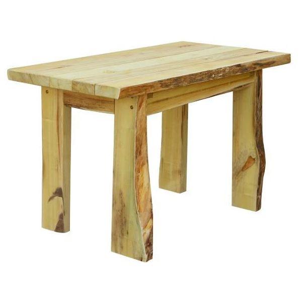 A&L Furniture Blue Mountain Autumnwood Dining Table - Solid Wood Farmhouse Style for Kitchen, Dining Room & Outdoor Patio