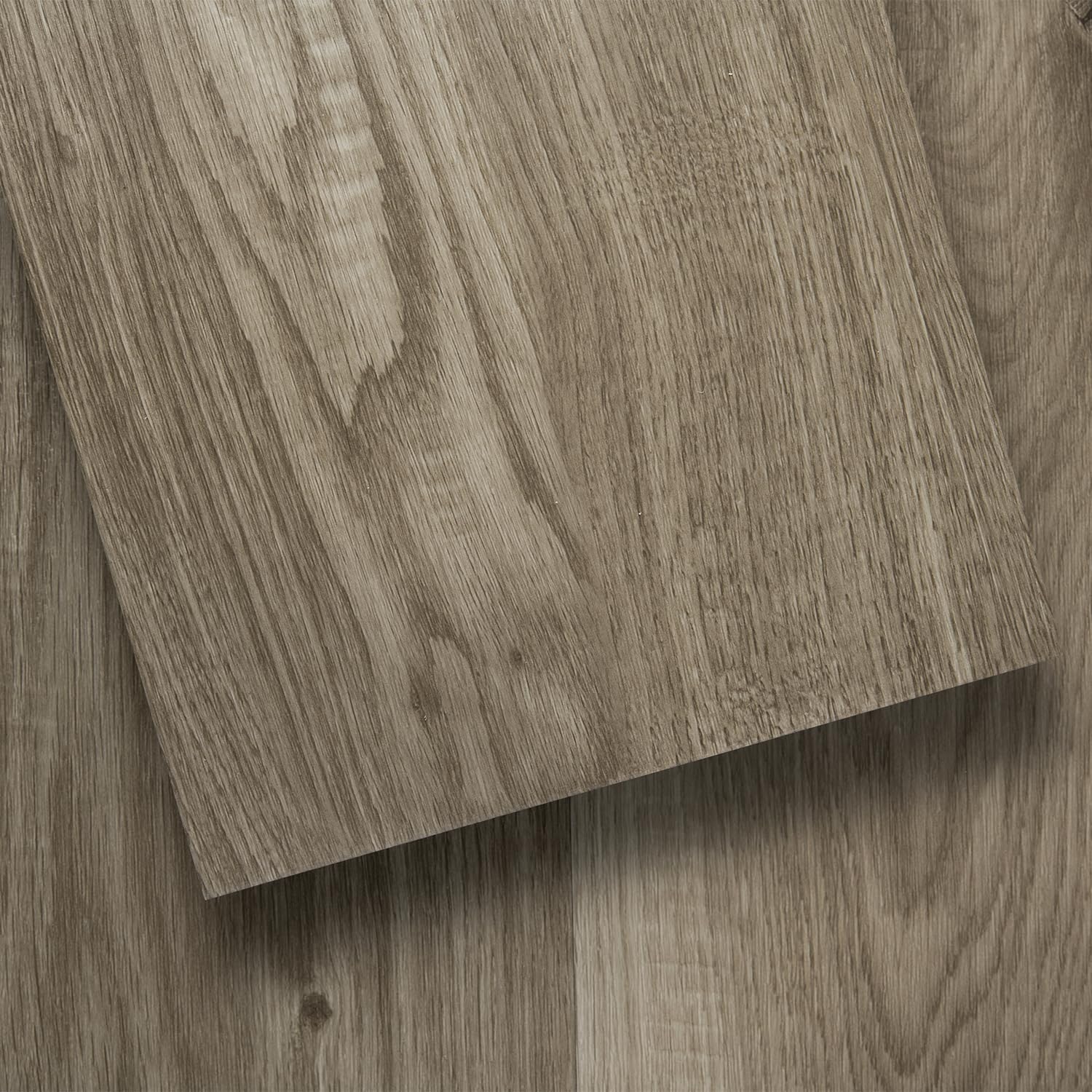 Premium Luxury Vinyl Flooring Tiles - Glue-Down Adhesive DIY Installation | 16 Realistic Wood-Look Planks | GlueCore+ Technology | 39 Sq Ft per Box (16 Tiles, Shadow) | Perfect for Living Room, Bedroom & Home Office Flooring