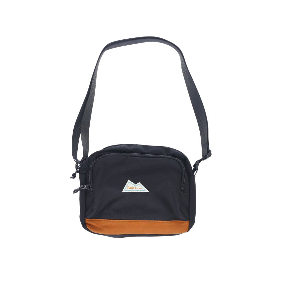 BOITE BY JOUET Women's Shoulder Bag B8161 - Stylish Black Leather Crossbody Purse for Work, Travel & Everyday Use