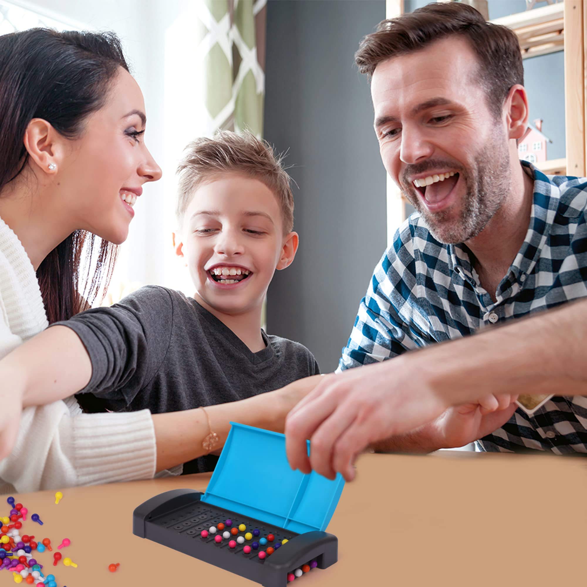 Travel Board Games Set - Fun Strategy Games for Kids & Adults - Improve Hand-Eye Coordination - Perfect for Family Trips & Parties