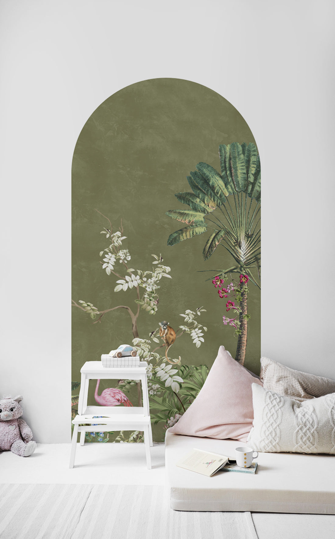 Peel and Stick Arch Wallpaper Decal - Vibrant Exotic Design for Home Decor | Perfect for Living Room, Bedroom & Nursery Wall Art