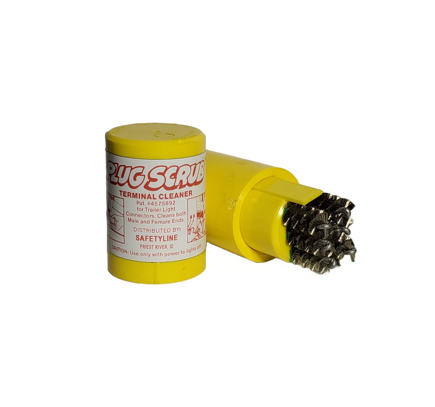 PlugScrub - 7 Way Terminal Cleaner for Car Battery, Electronics & Marine Applications | Corrosion Removal Tool for Battery Posts, Cables & Connectors | Perfect for Automotive Maintenance, Boat & RV Care