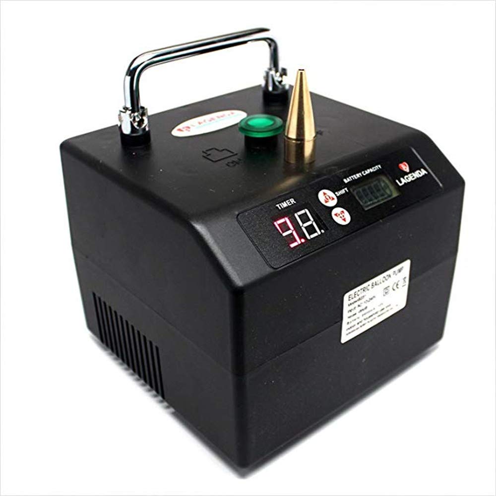 Portable Electric Balloon Inflator Pump with Timer & Rechargeable Battery - Fast Balloon Blower for Party Decorations, Birthday Events, Wedding Supplies & Holiday Celebrations